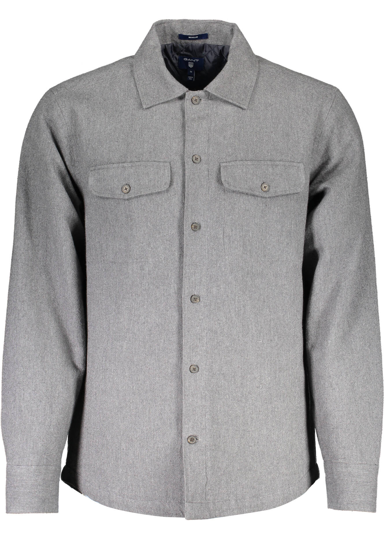 GANT LONG SLEEVE SHIRT MEN GREY