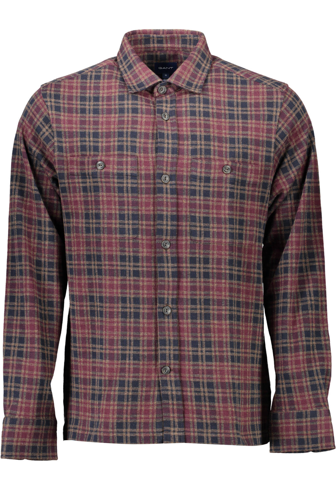 GANT MEN'S LONG SLEEVE SHIRT BROWN