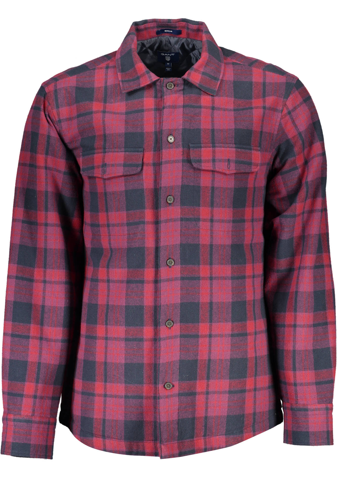 GANT MEN'S LONG SLEEVE SHIRT PURPLE