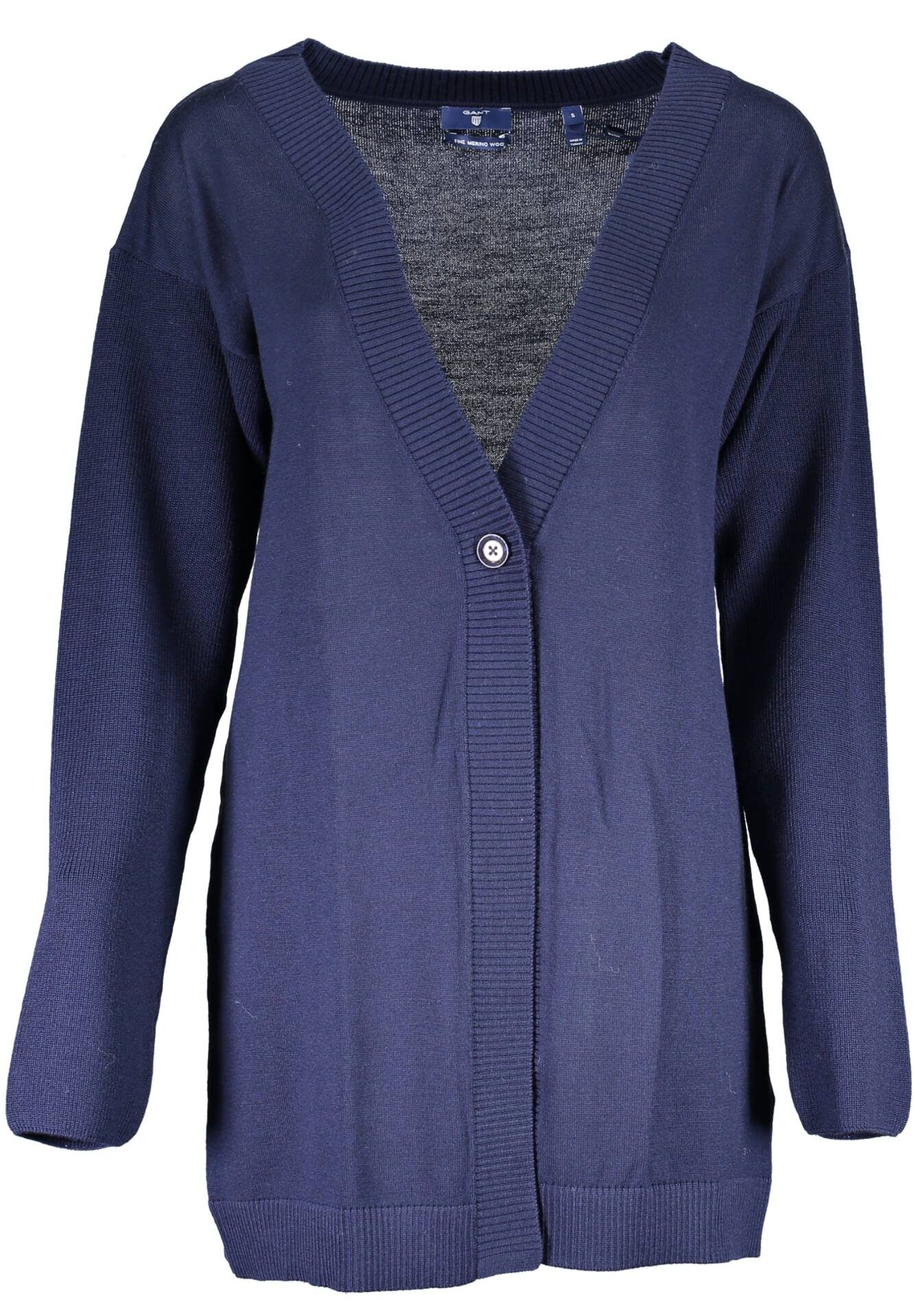 GANT CARDIGAN WOMAN BLUE