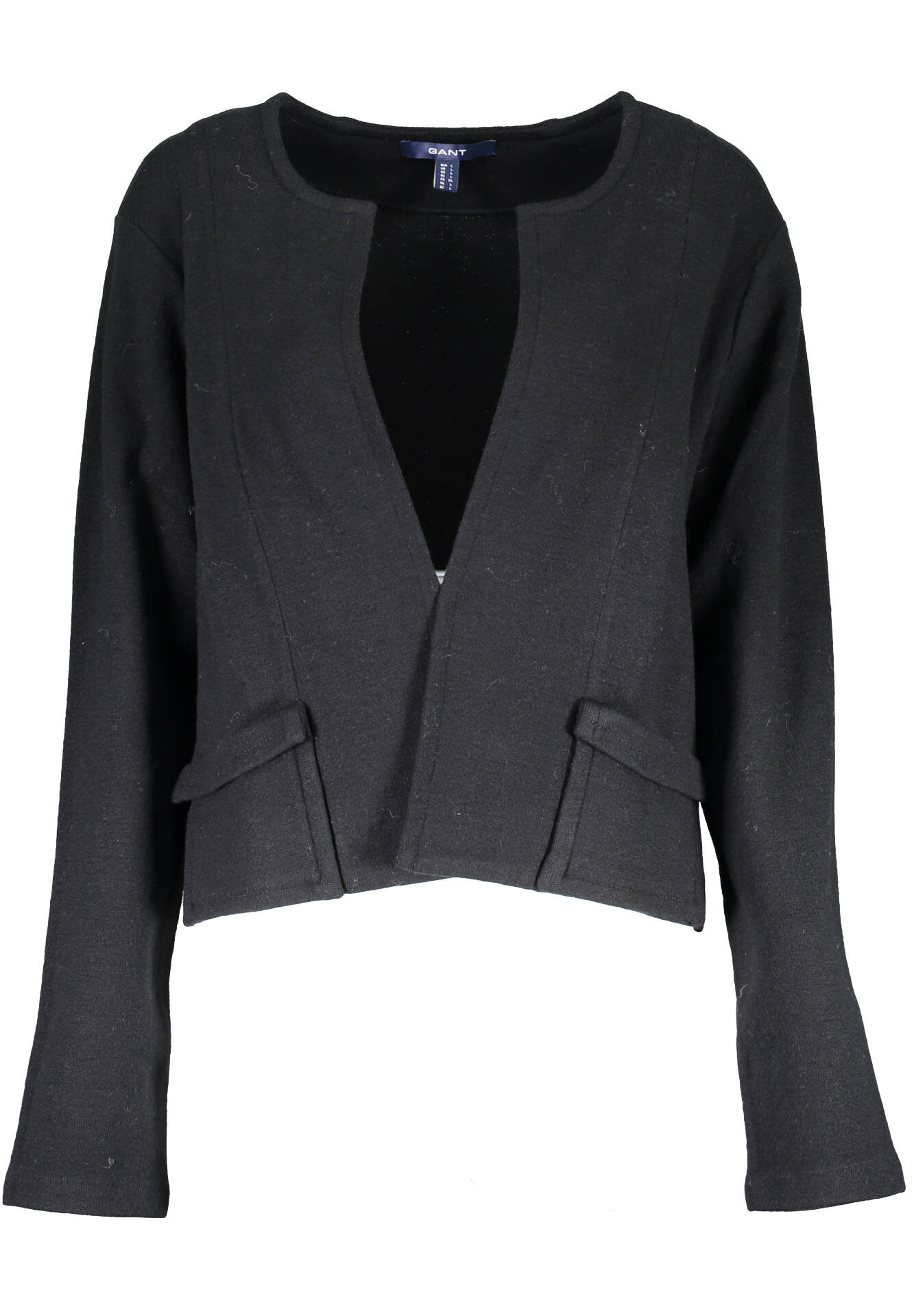 GANT WOMEN'S BLACK CARDIGAN