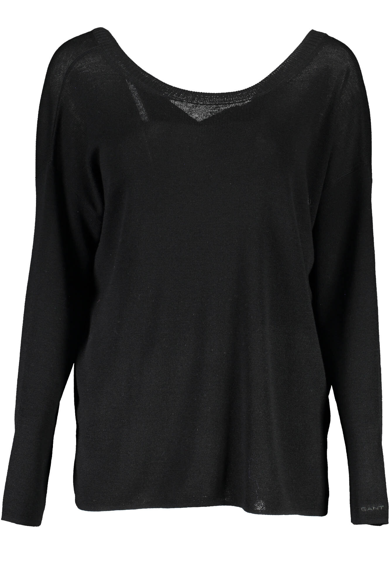 GANT BLACK WOMEN'S SWEATER