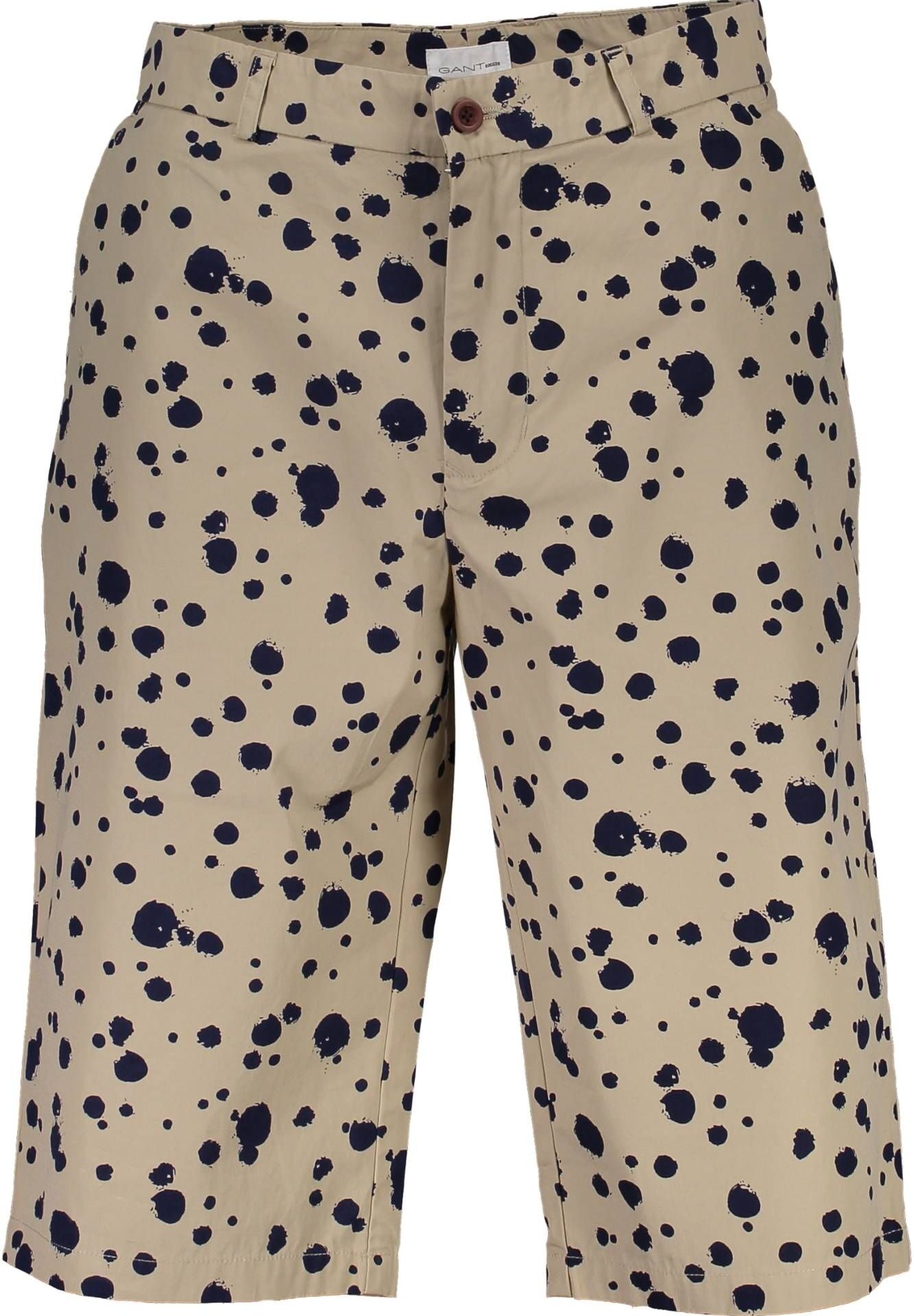 GANT MEN'S BEIGE BERMUDA TROUSERS