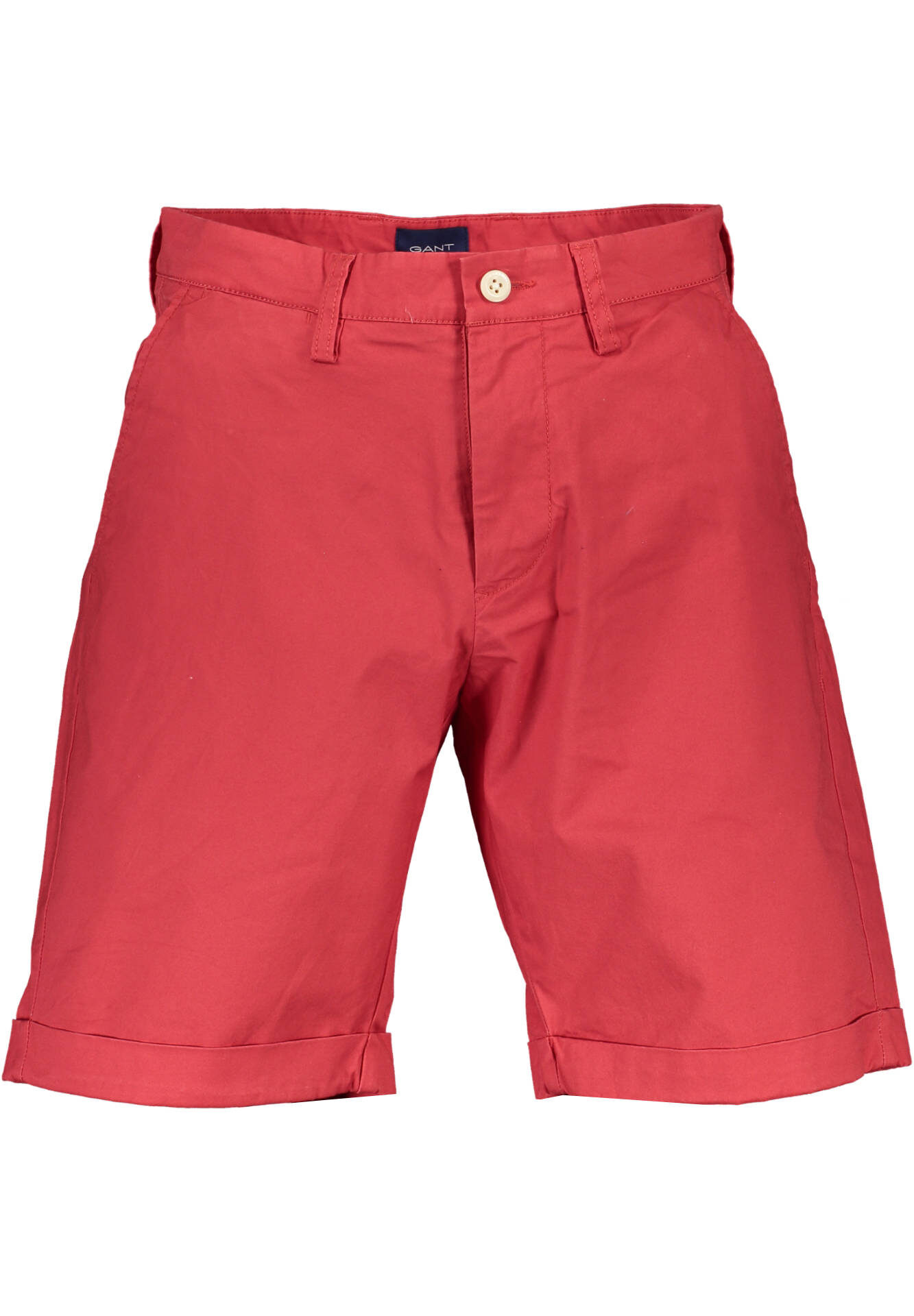 GANT RED MEN'S BERMUDA TROUSERS