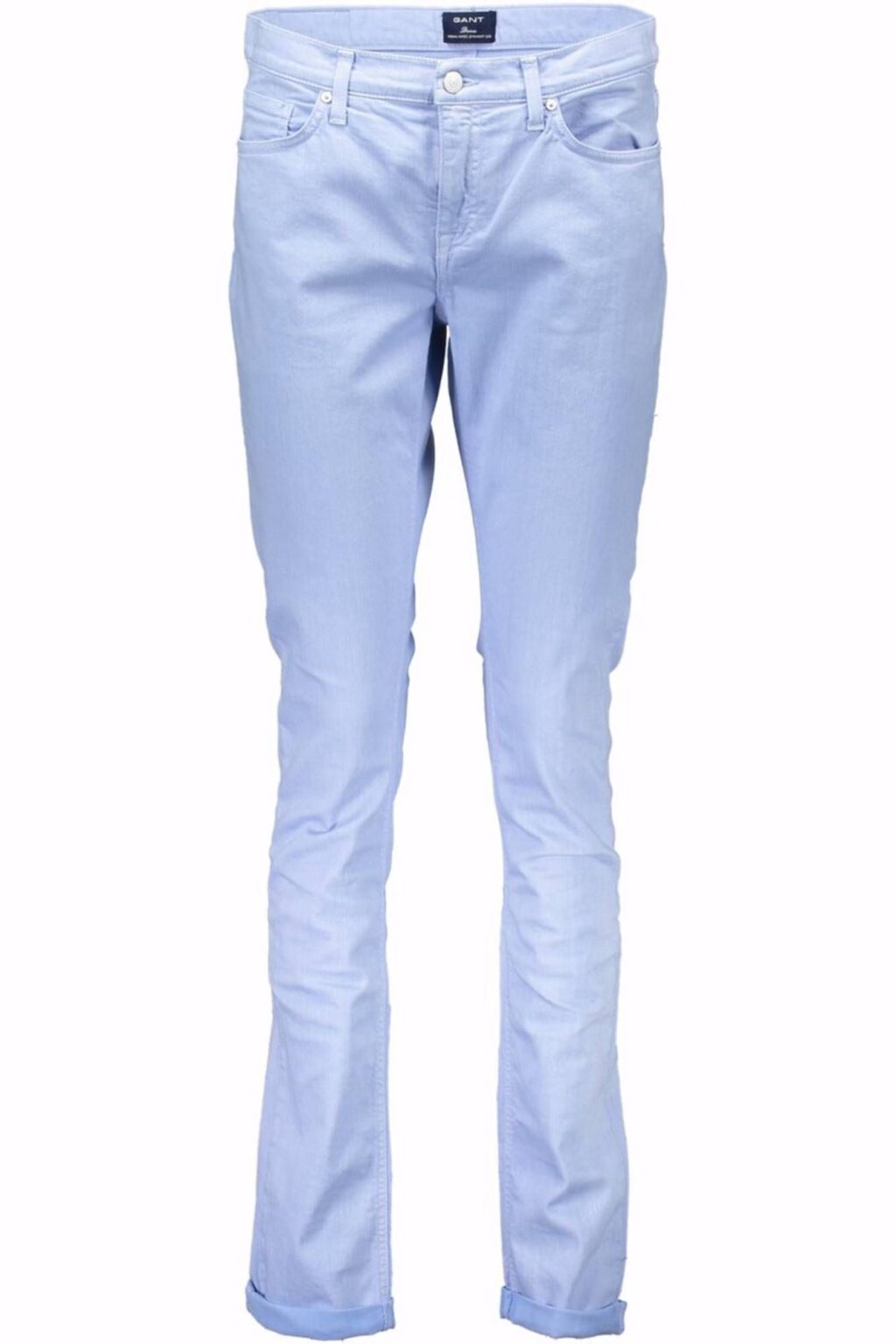 gantpantalonedonnaazzurro_1 GANT ŠVIESIAI MĖLYNOS MOTERIŠKOS KELNĖS