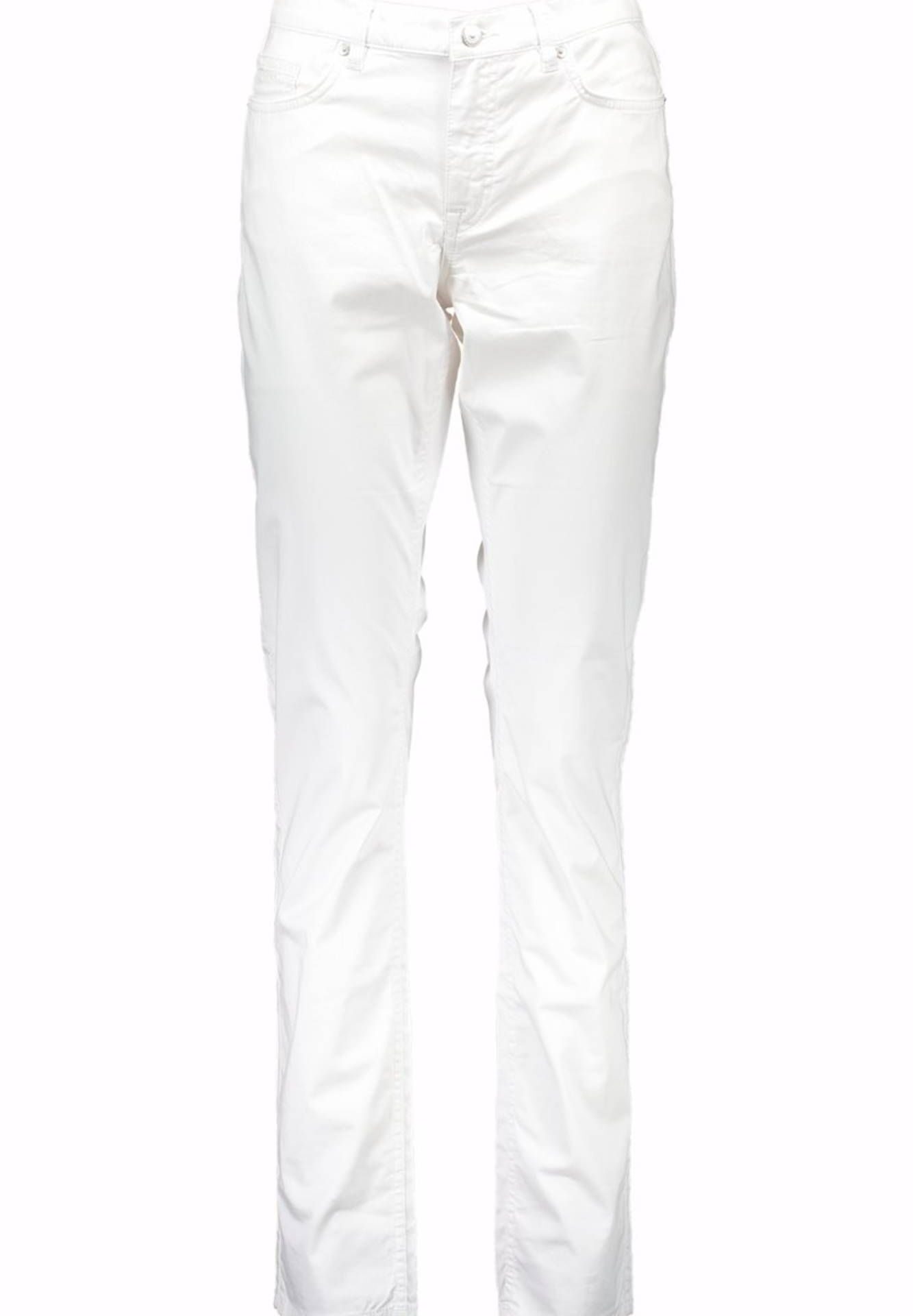 GANT WOMEN'S WHITE TROUSERS