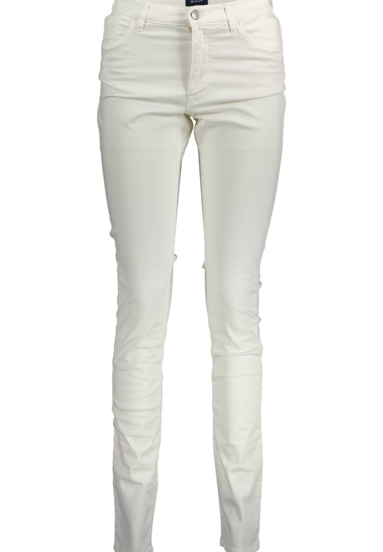 GANT WOMEN'S WHITE TROUSERS