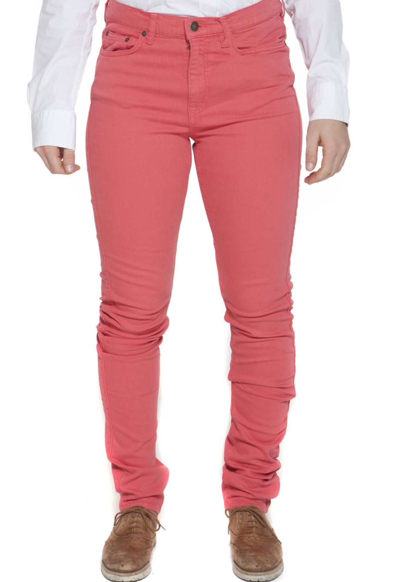GANT WOMEN'S PINK TROUSERS