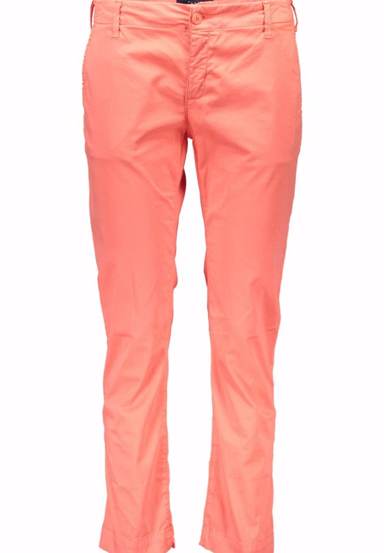 GANT WOMEN'S RED TROUSERS