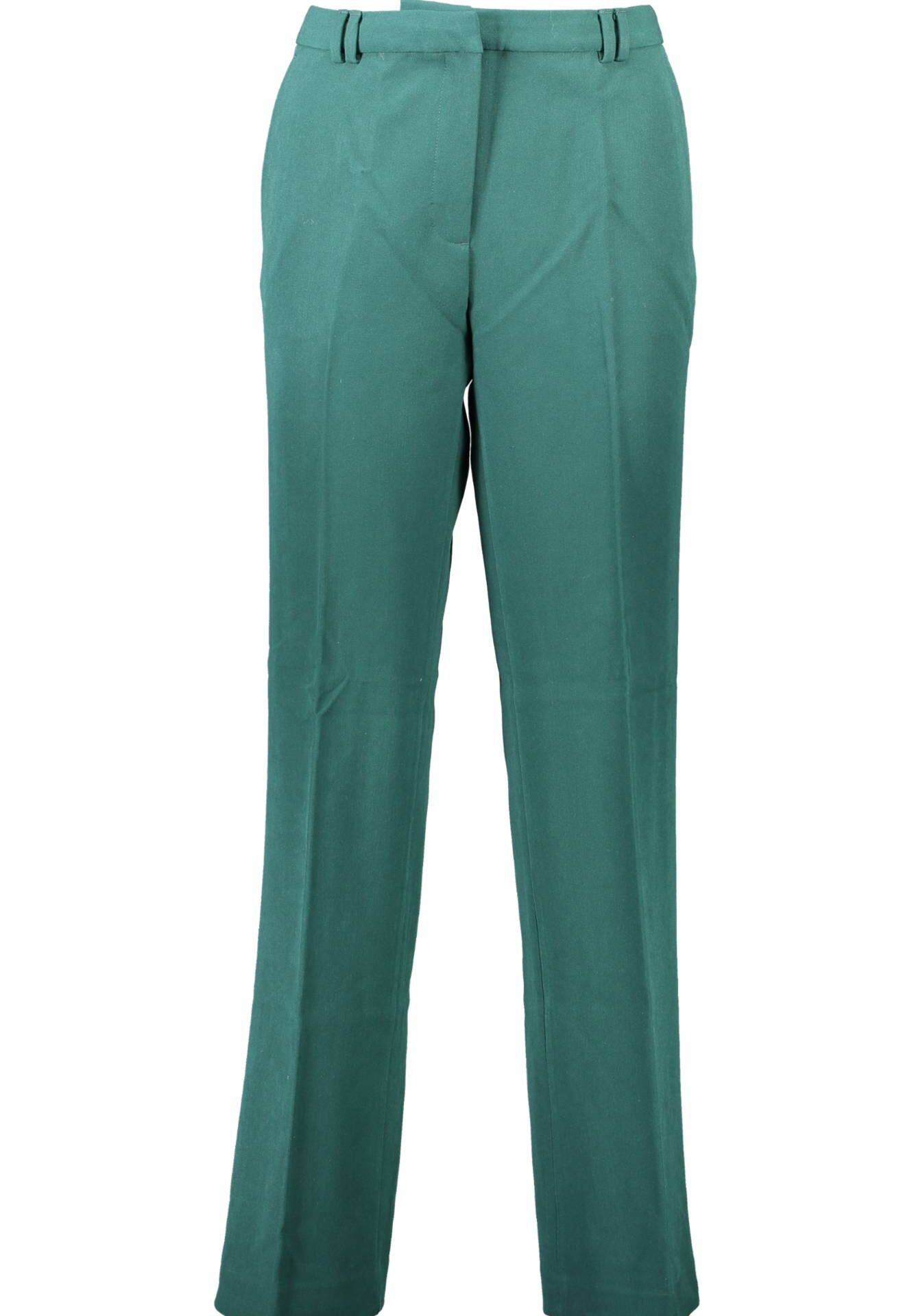 GANT WOMEN'S GREEN TROUSERS