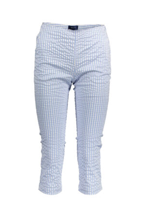 GANT WOMEN'S PINOCCHIETTO LIGHT BLUE TROUSERS