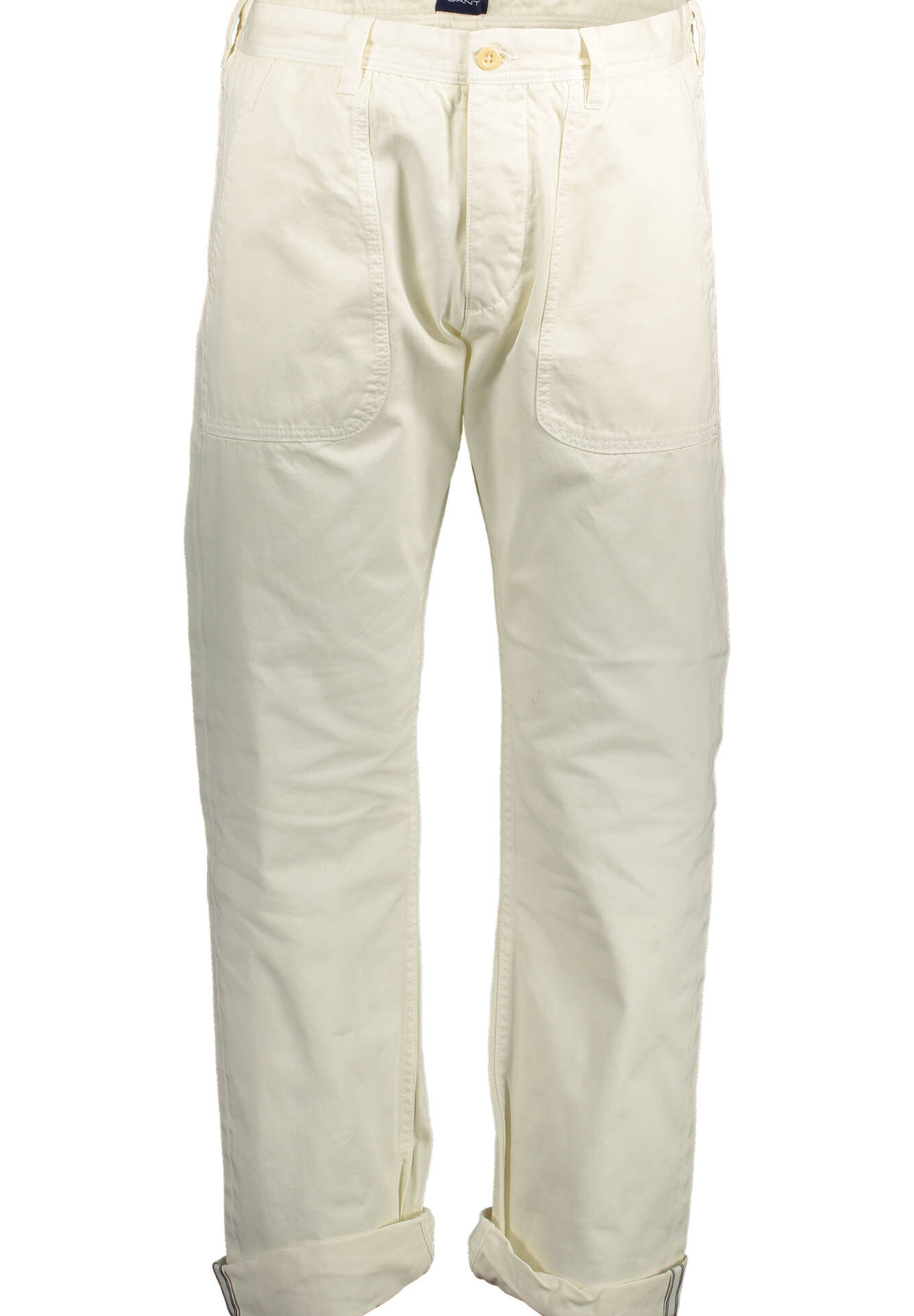 GANT MEN'S WHITE TROUSERS