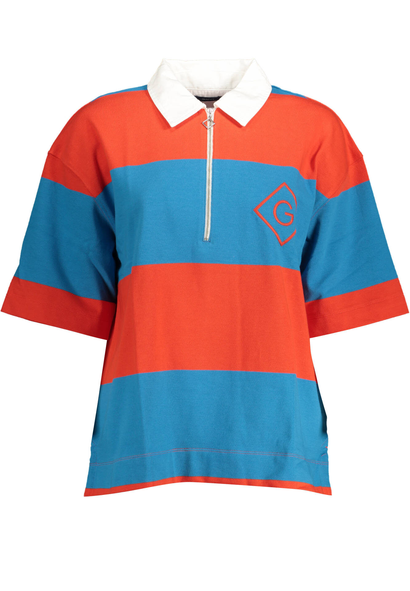 GANT WOMEN'S SHORT SLEEVE POLO RED