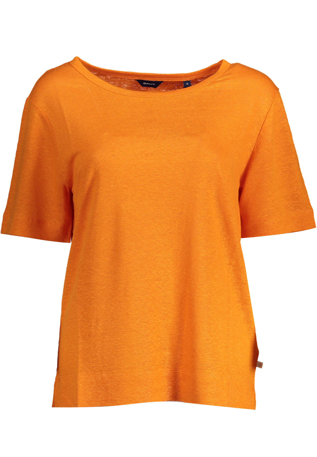 GANT WOMEN'S SHORT SLEEVE T-SHIRT ORANGE