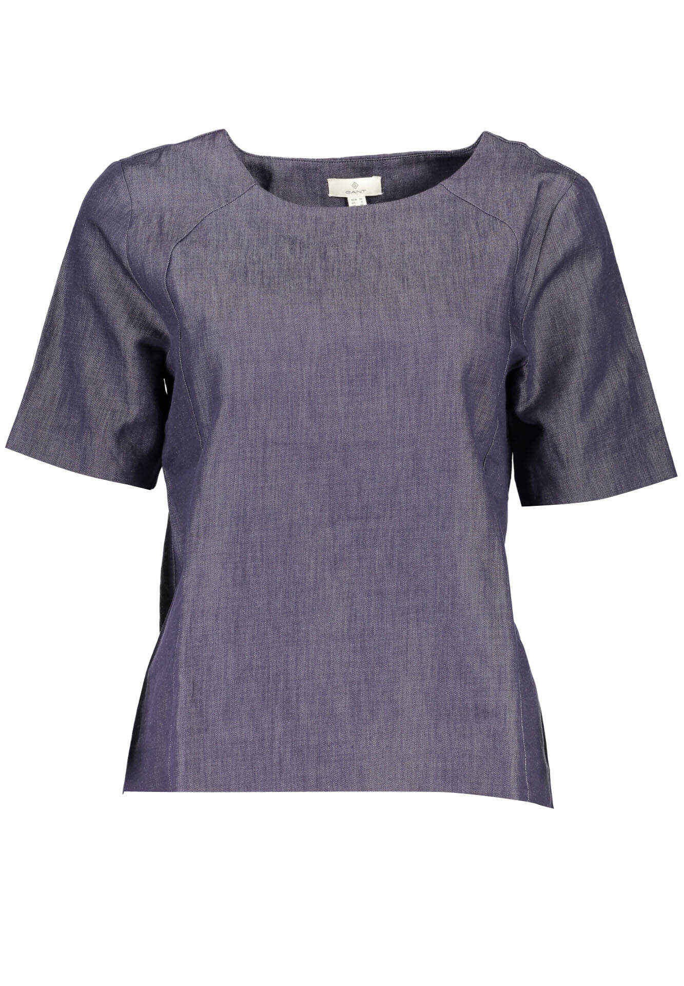 GANT WOMEN'S SHORT SLEEVE T-SHIRT BLUE