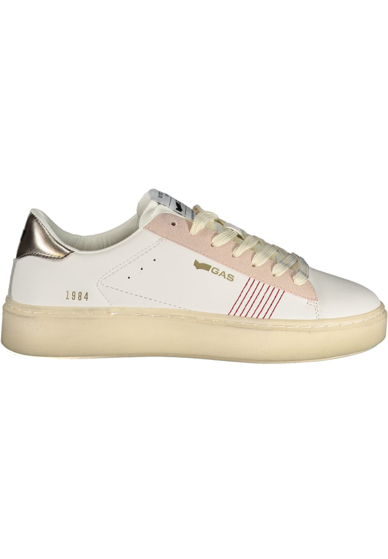 GAS WOMEN'S WHITE SPORTS FOOTWEAR