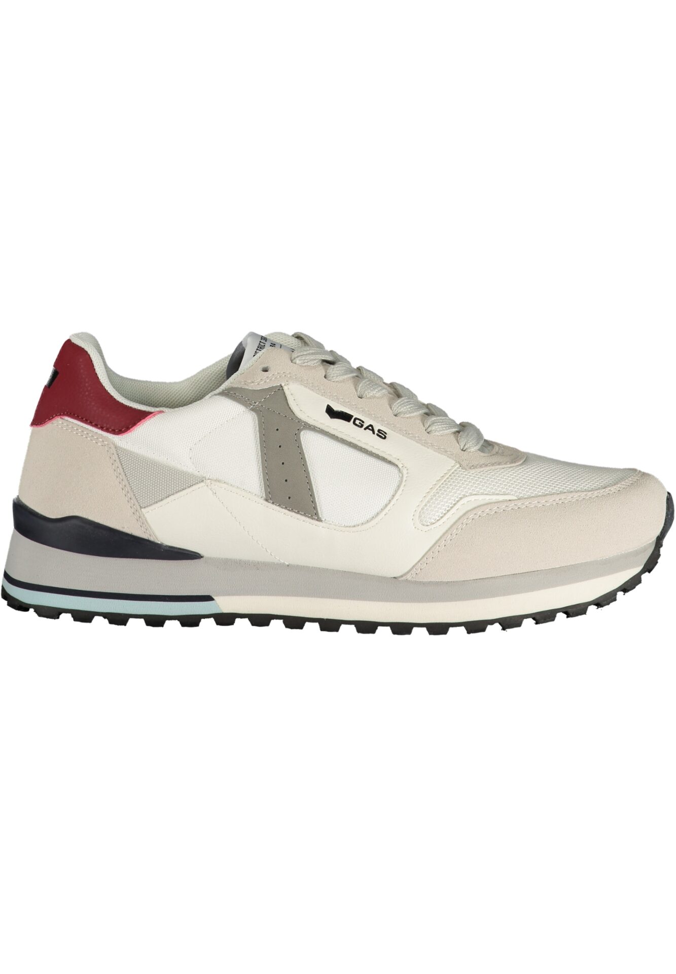 GAS MEN'S WHITE SPORTS FOOTWEAR