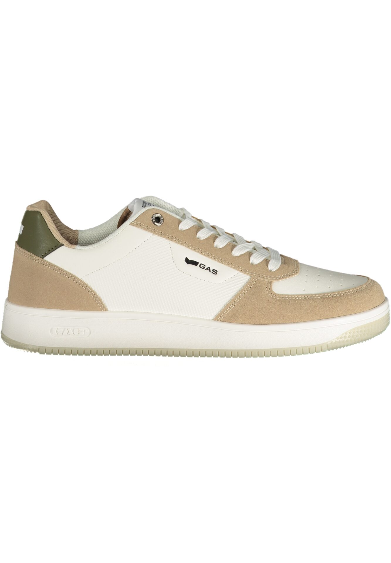 GAS MEN'S WHITE SPORTS FOOTWEAR