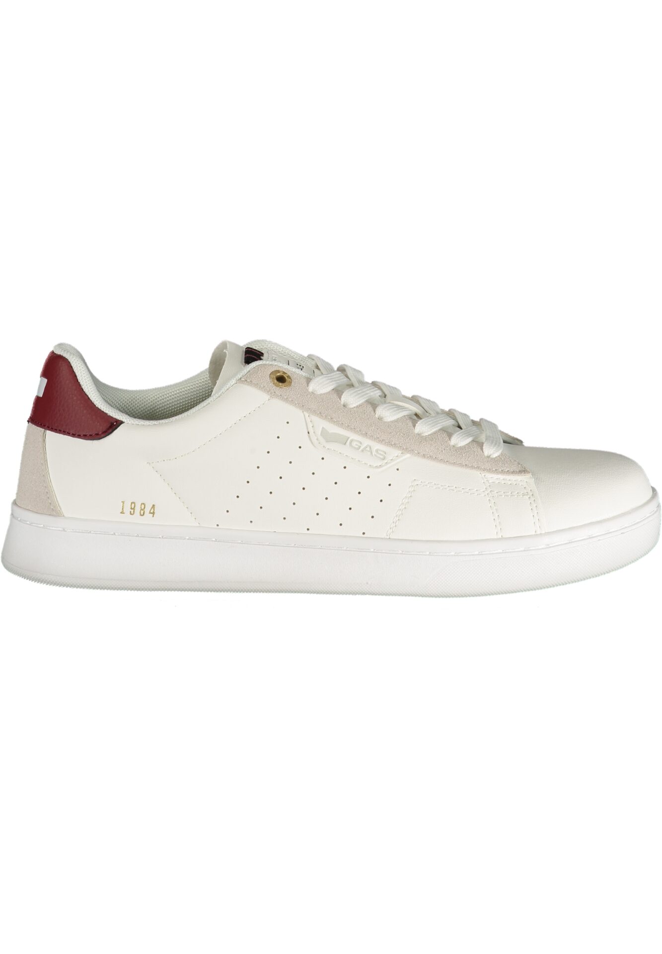 GAS MEN'S WHITE SPORTS FOOTWEAR