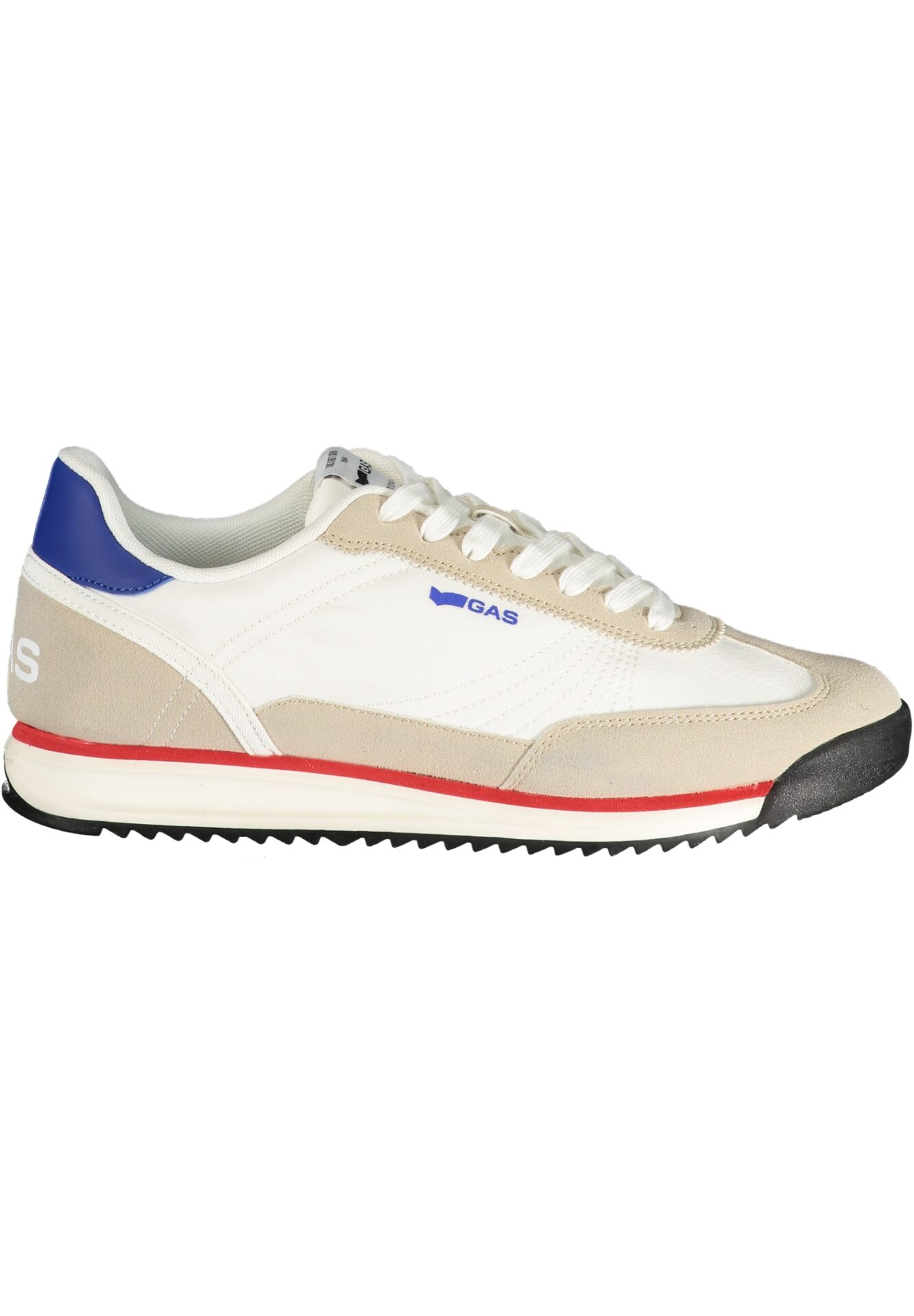 GAS MEN'S WHITE SPORTS FOOTWEAR
