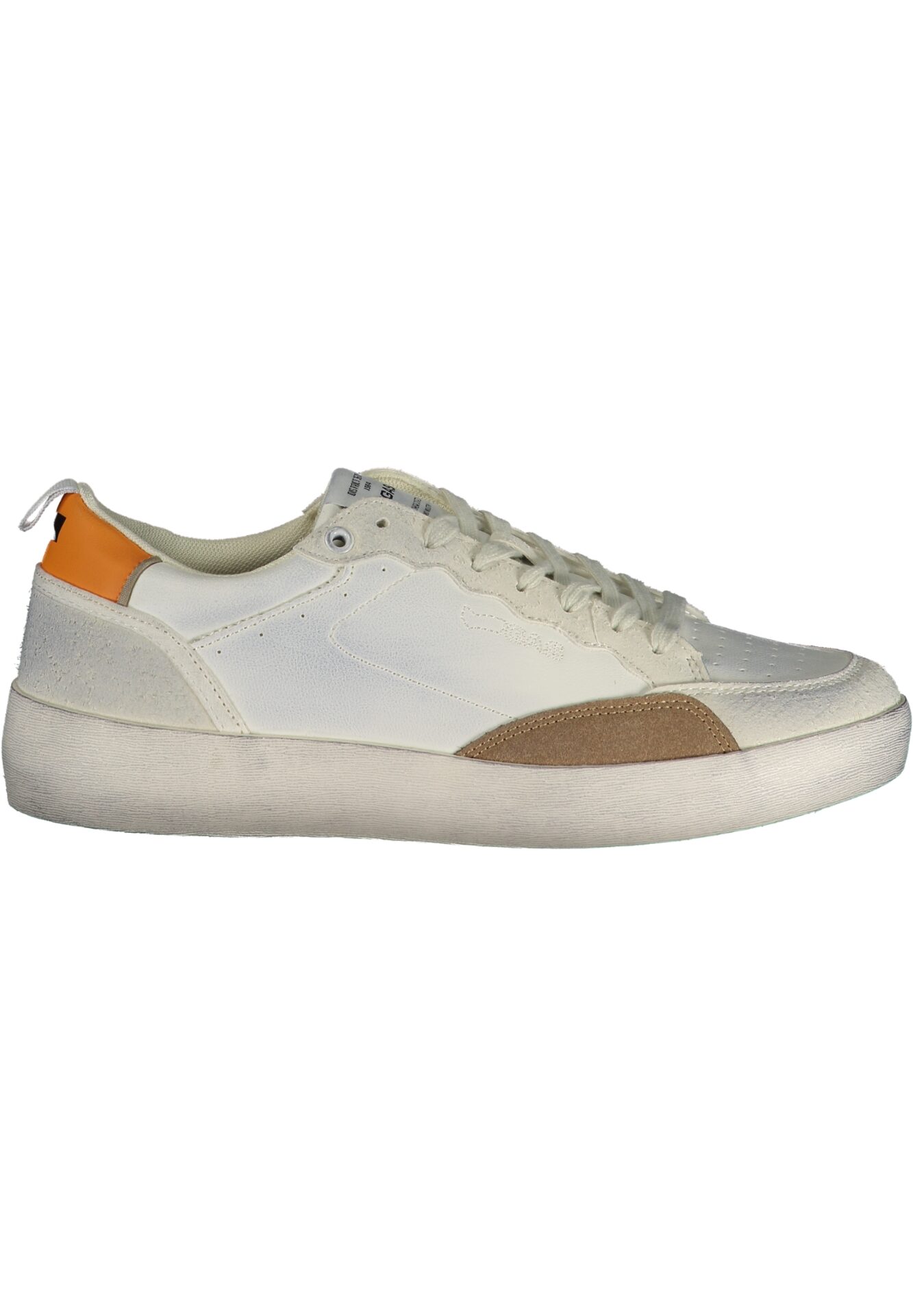 GAS MEN'S WHITE SPORTS FOOTWEAR