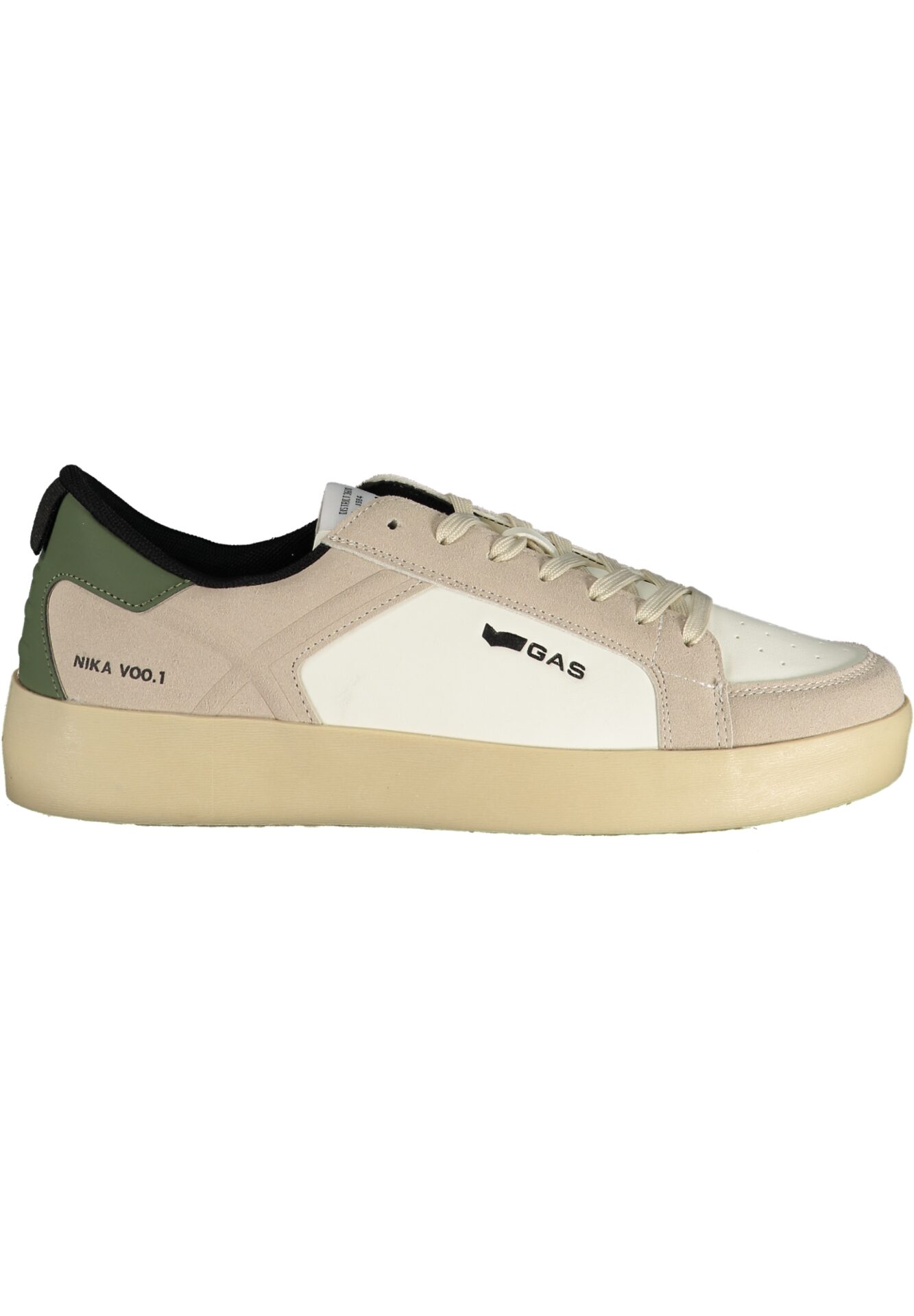 GAS MEN'S WHITE SPORTS FOOTWEAR