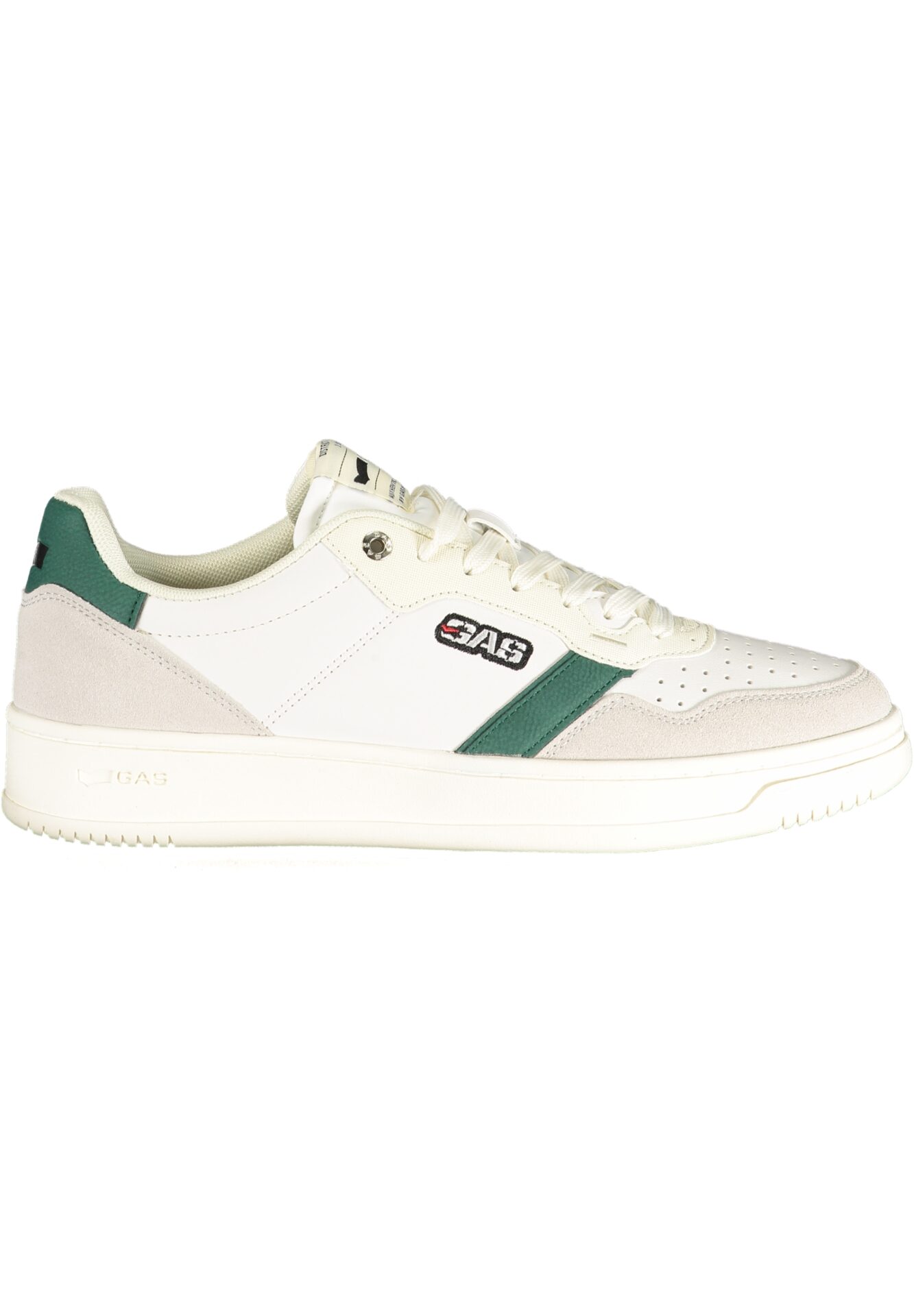 GAS MEN'S WHITE SPORTS FOOTWEAR