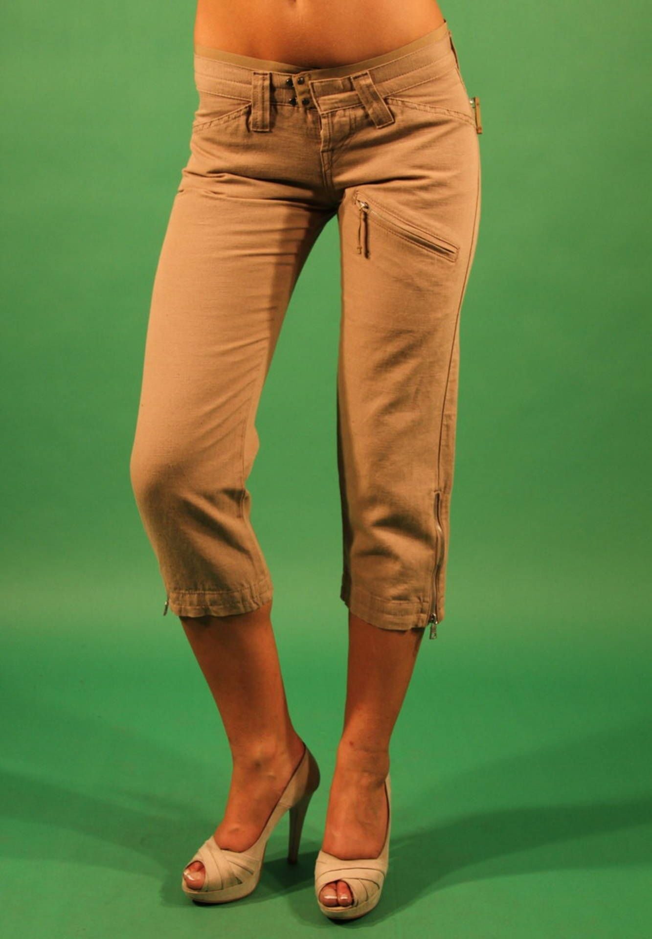 GAS BEIGE WOMAN PINOCCHIETTO PANTS