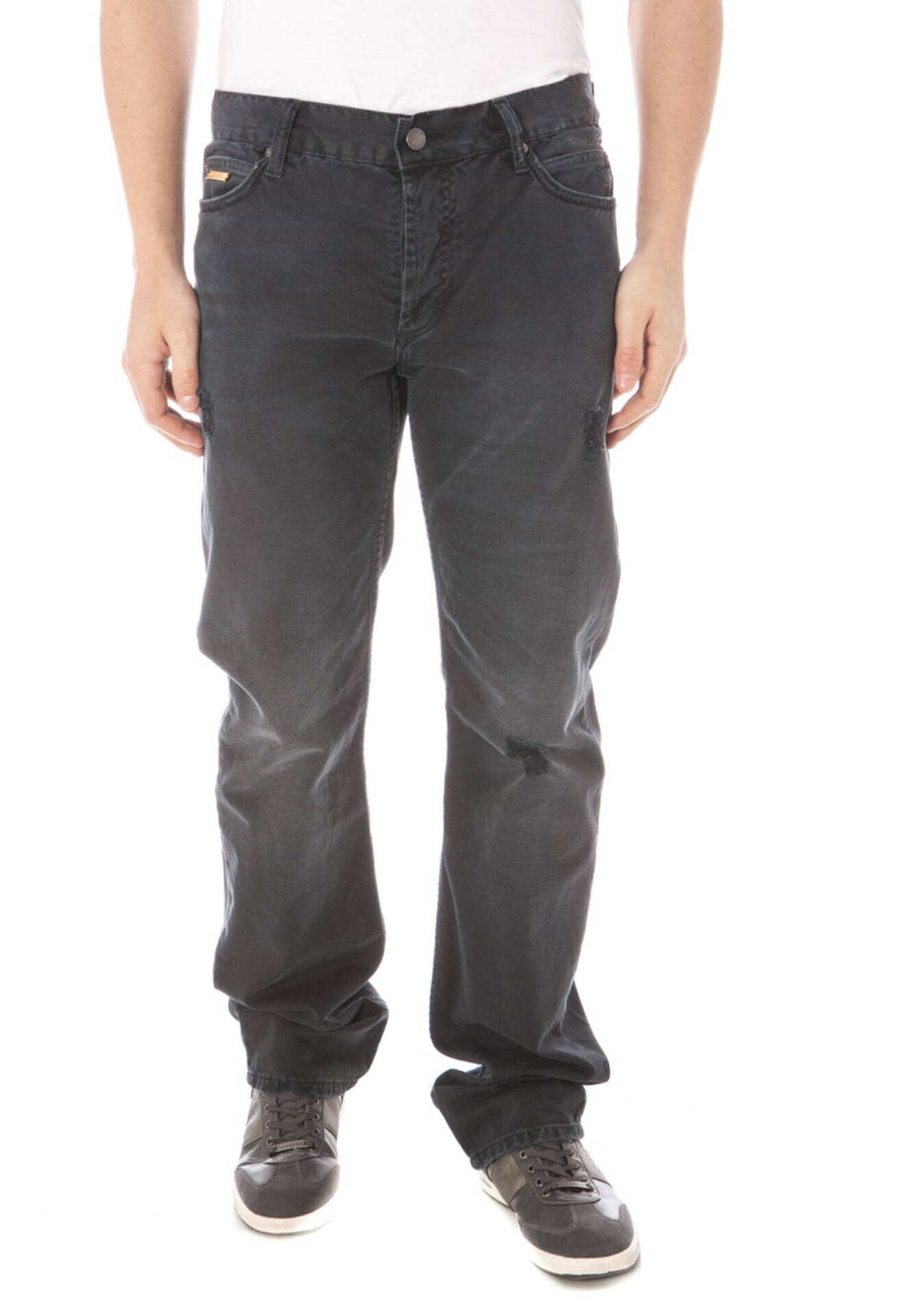 GIANFRANCO FERRÈ MEN'S BLACK PANTS