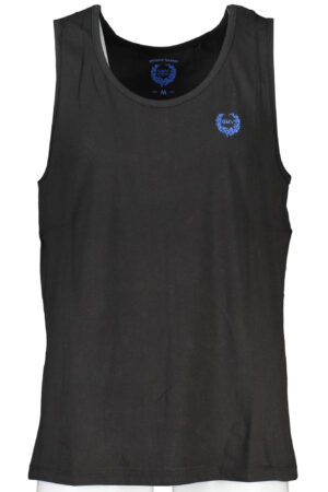 GIAN MARCO VENTURI MEN'S BLACK TANK TOP