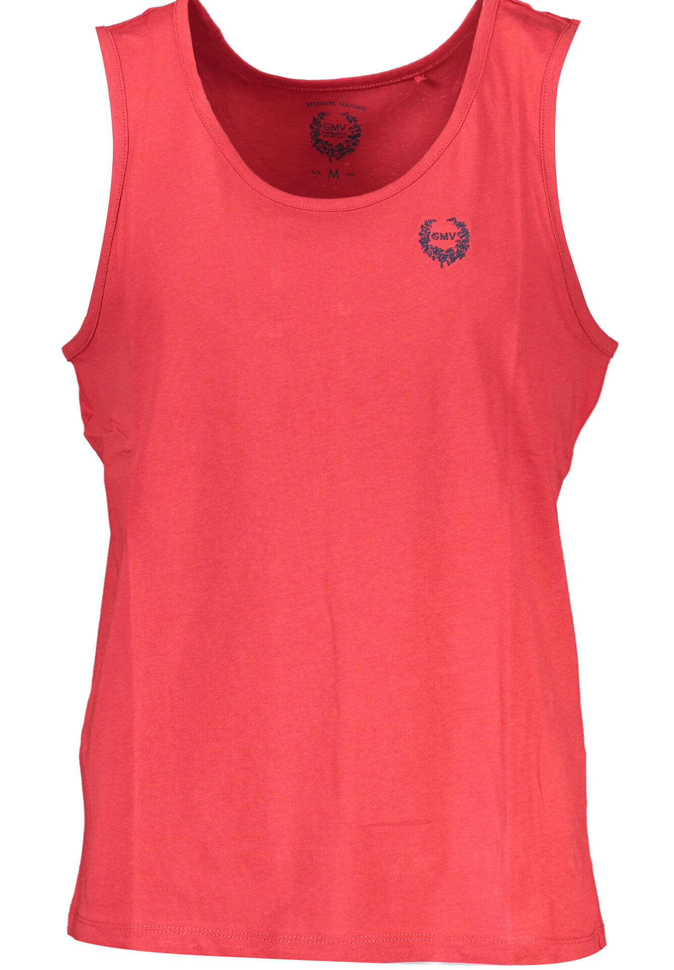 GIAN MARCO VENTURI MEN'S RED TANK TOP