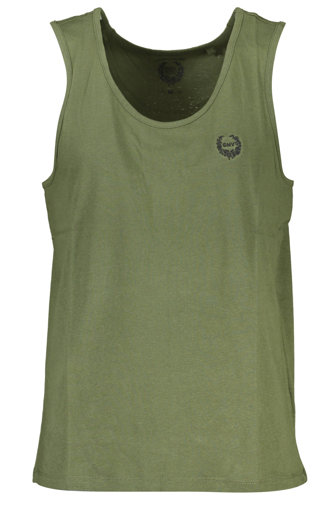 GIAN MARCO VENTURI MEN'S TANK TOP GREEN GIAN MARCO VENTURI MEN'S TANK TOP GREEN
