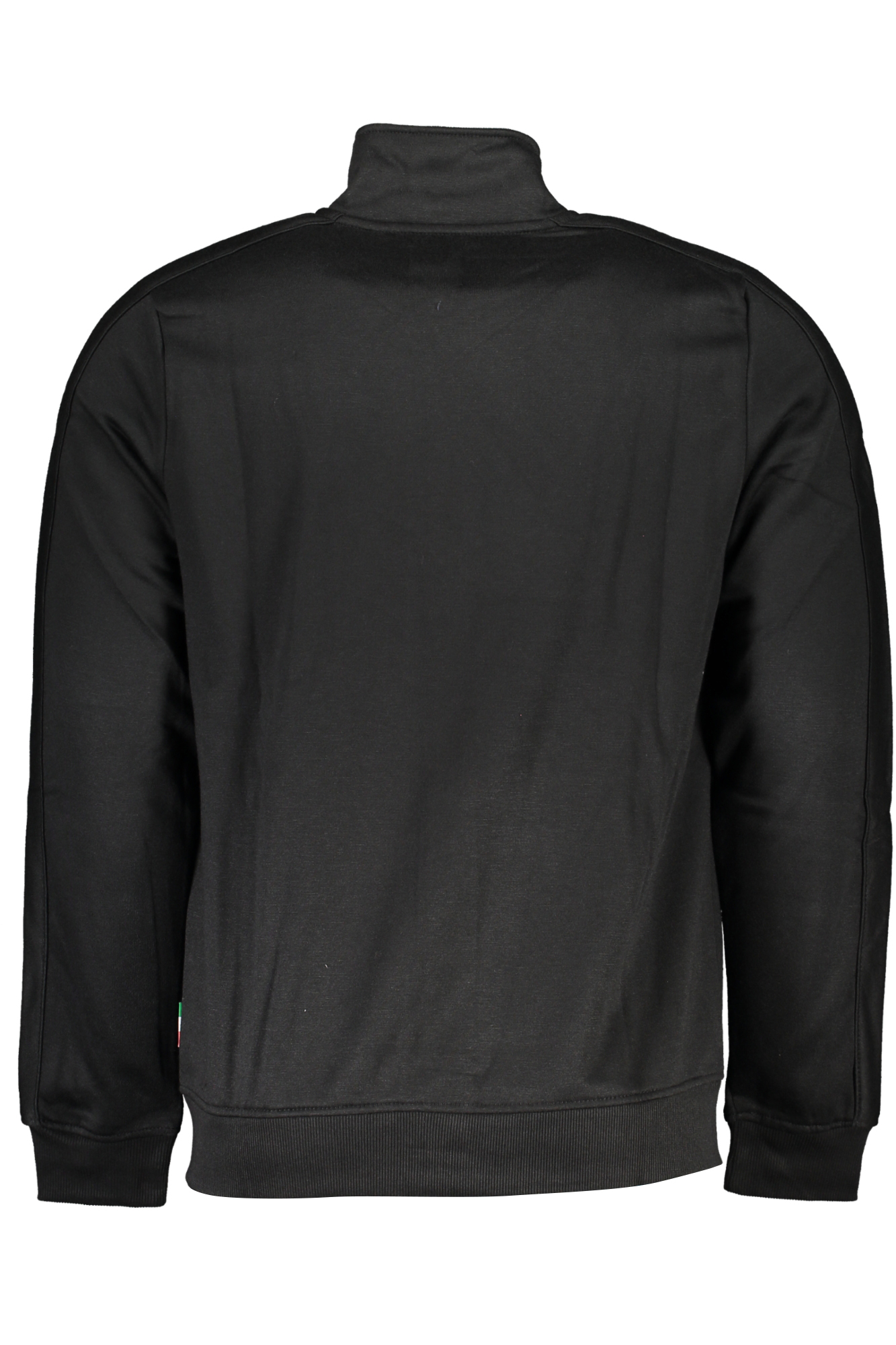 GIAN MARCO VENTURI MEN'S BLACK ZIP SWEATSHIRT GIAN MARCO VENTURI MEN'S BLACK ZIP SWEATSHIRT - Image 2