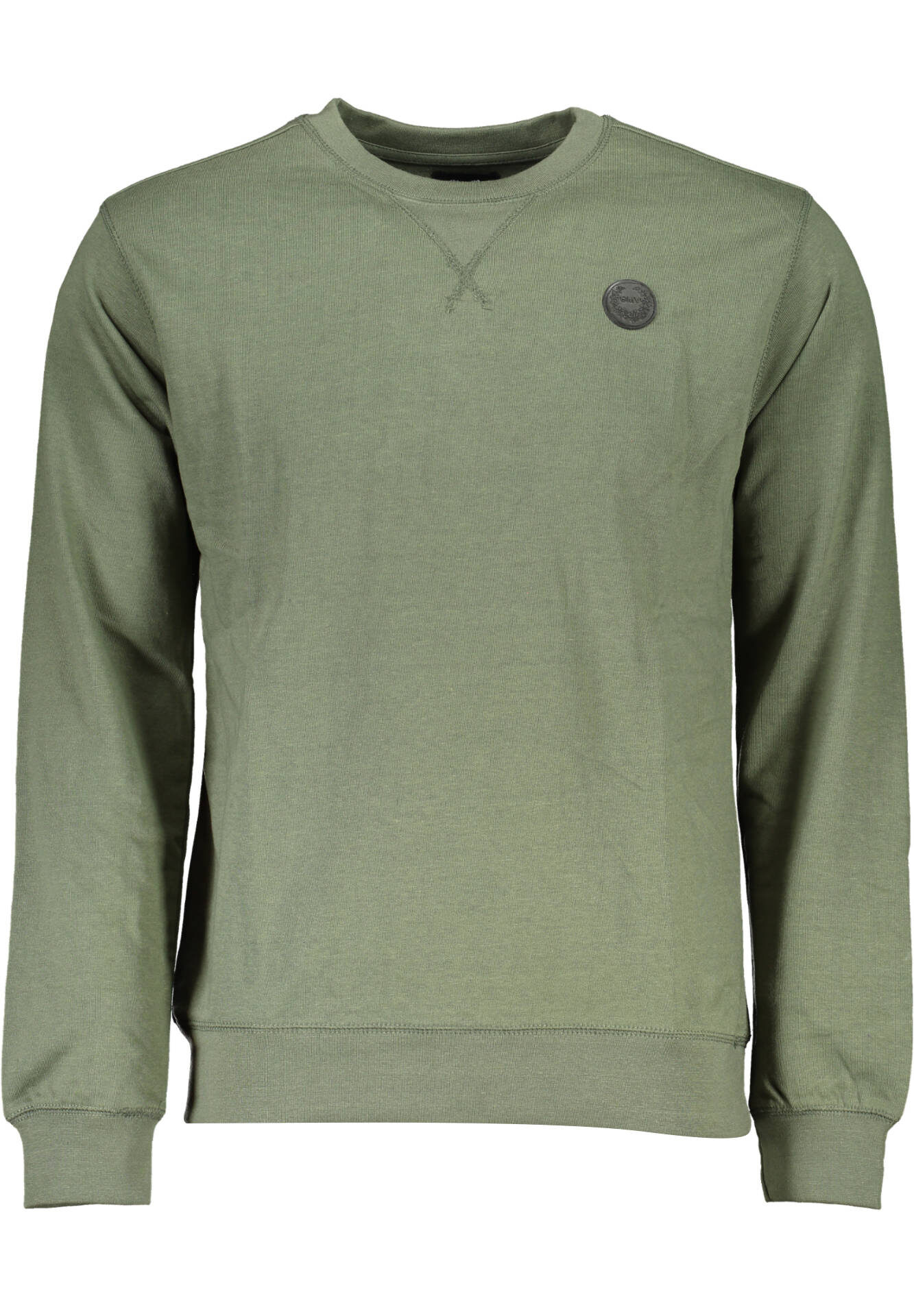 GIAN MARCO VENTURI SWEATSHIRT WITHOUT ZIP MEN GREEN