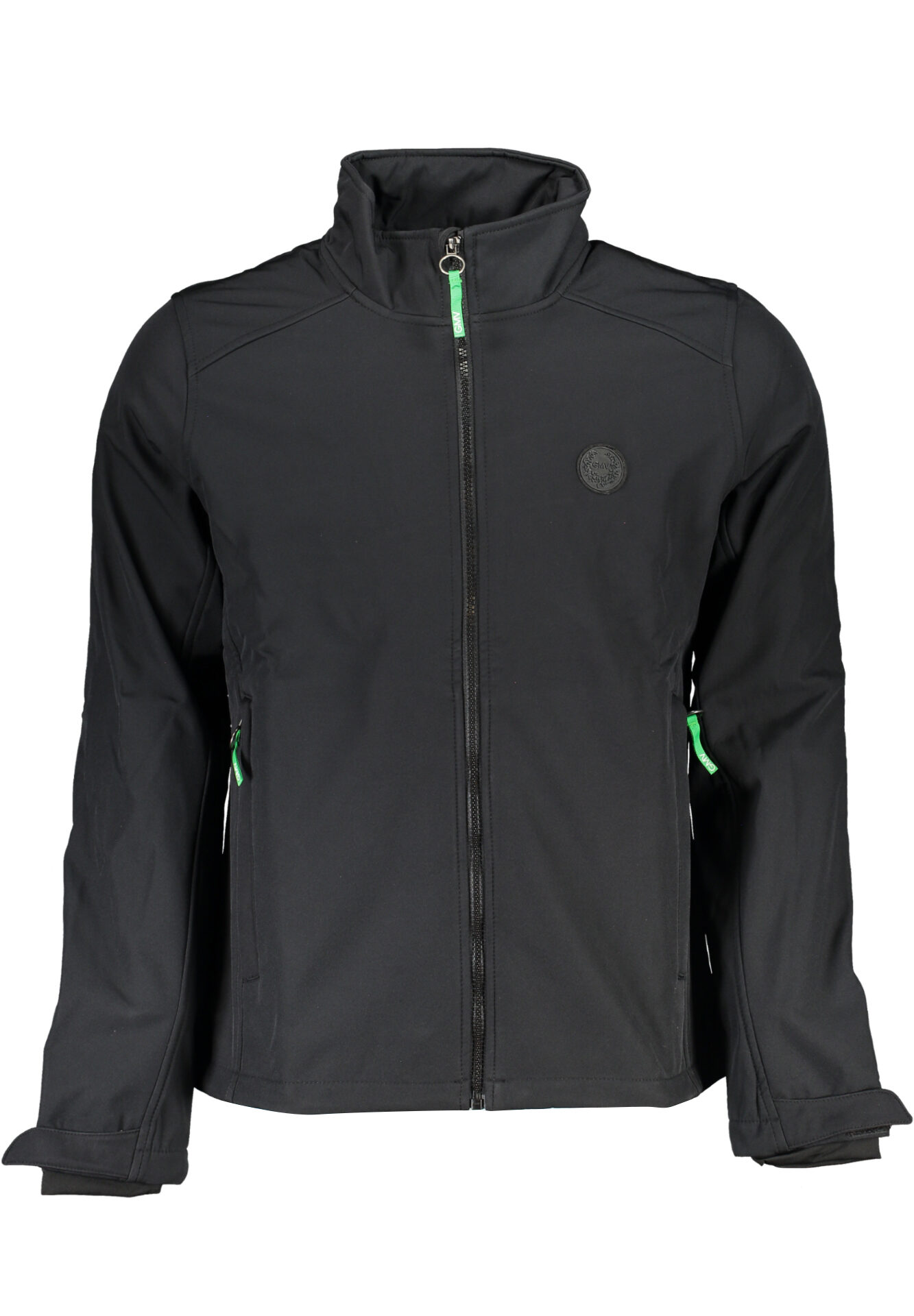 GIAN MARCO VENTURI MEN'S BLACK SPORTS JACKET