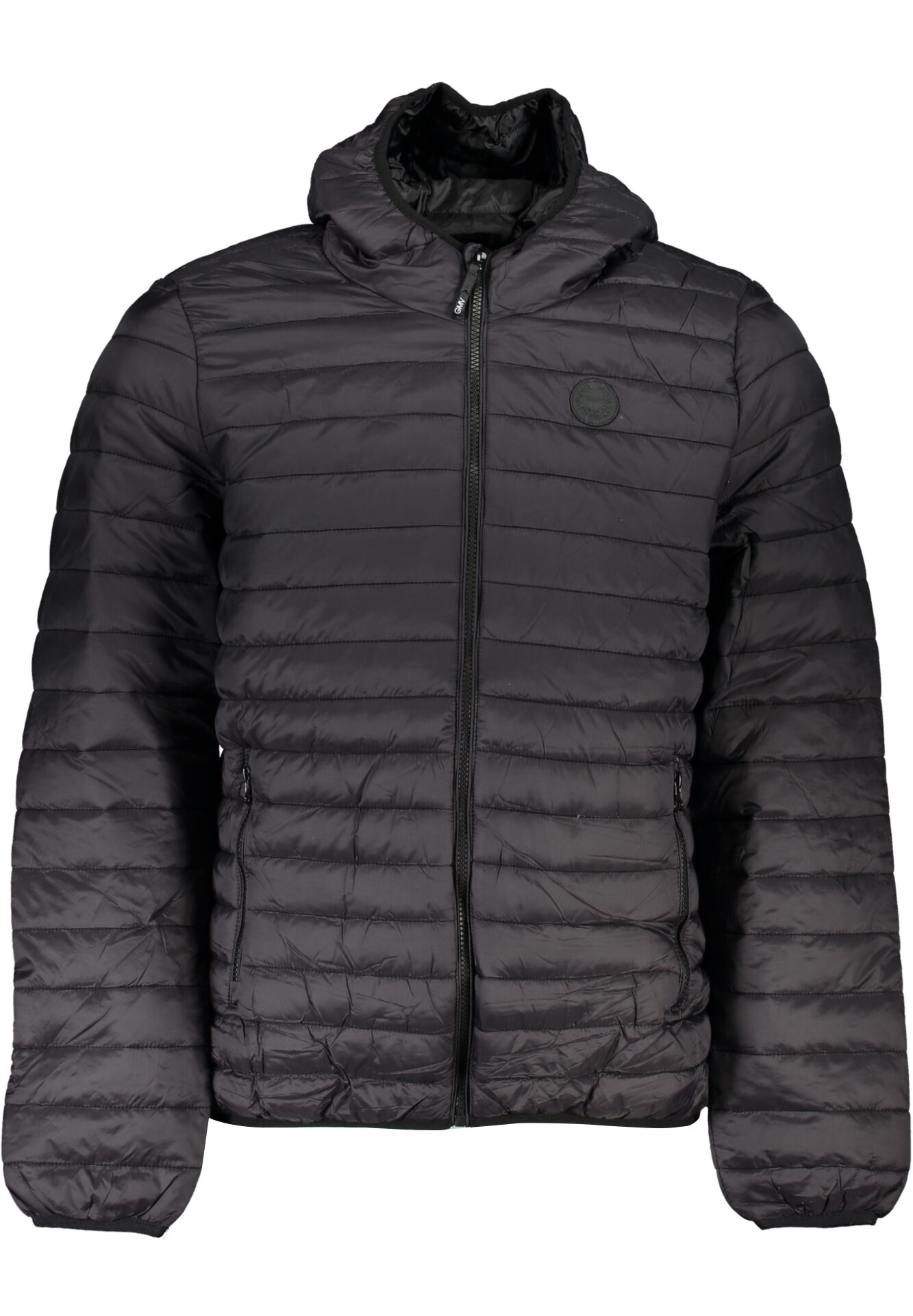 GIAN MARCO VENTURI BLACK MEN'S JACKET