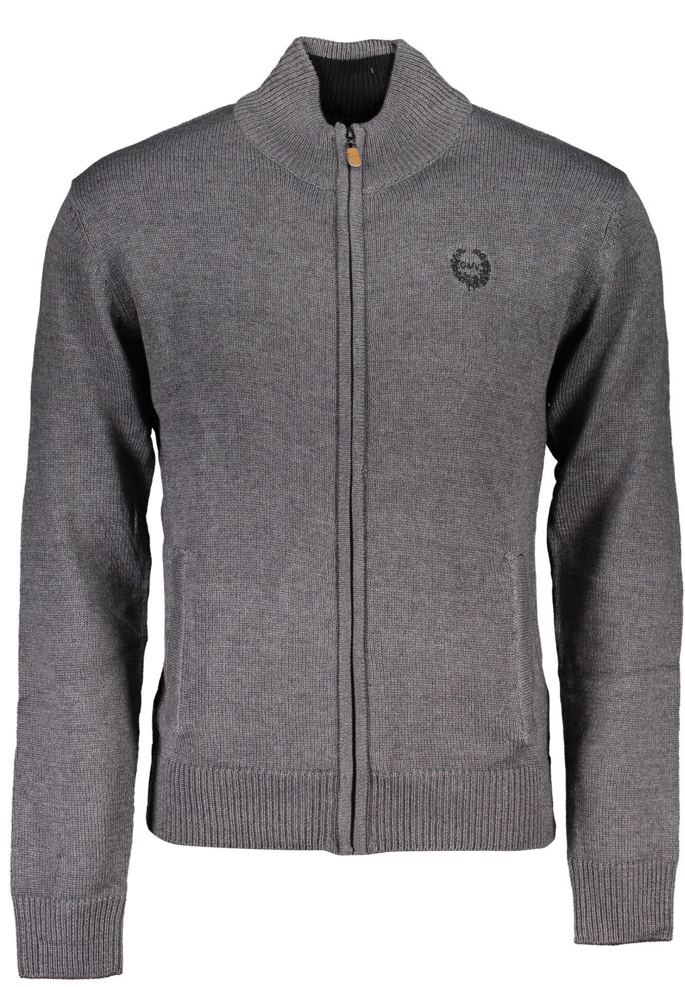 GIAN MARCO VENTURI MEN'S GRAY SWEATER