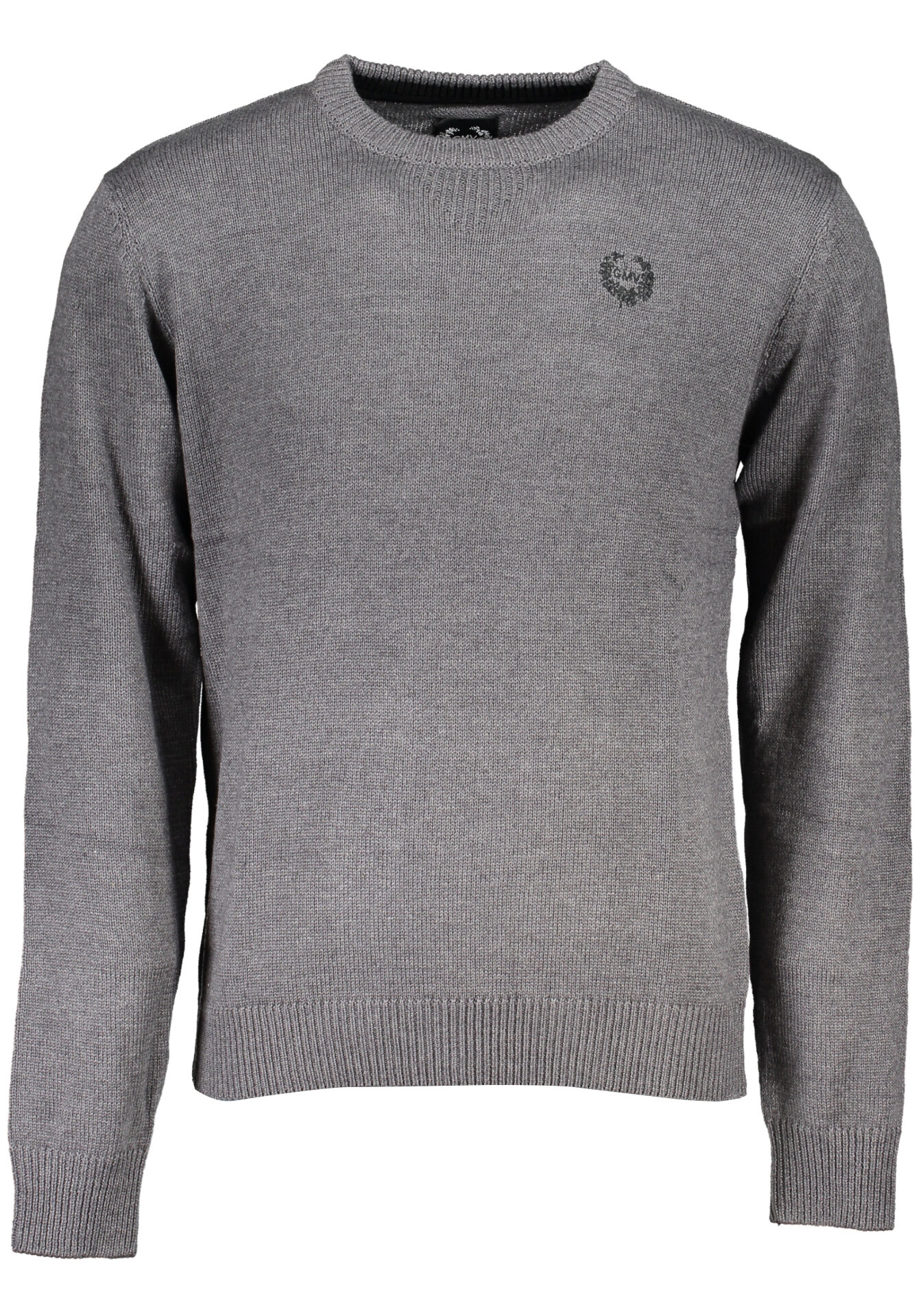 GIAN MARCO VENTURI MEN'S GRAY SWEATER