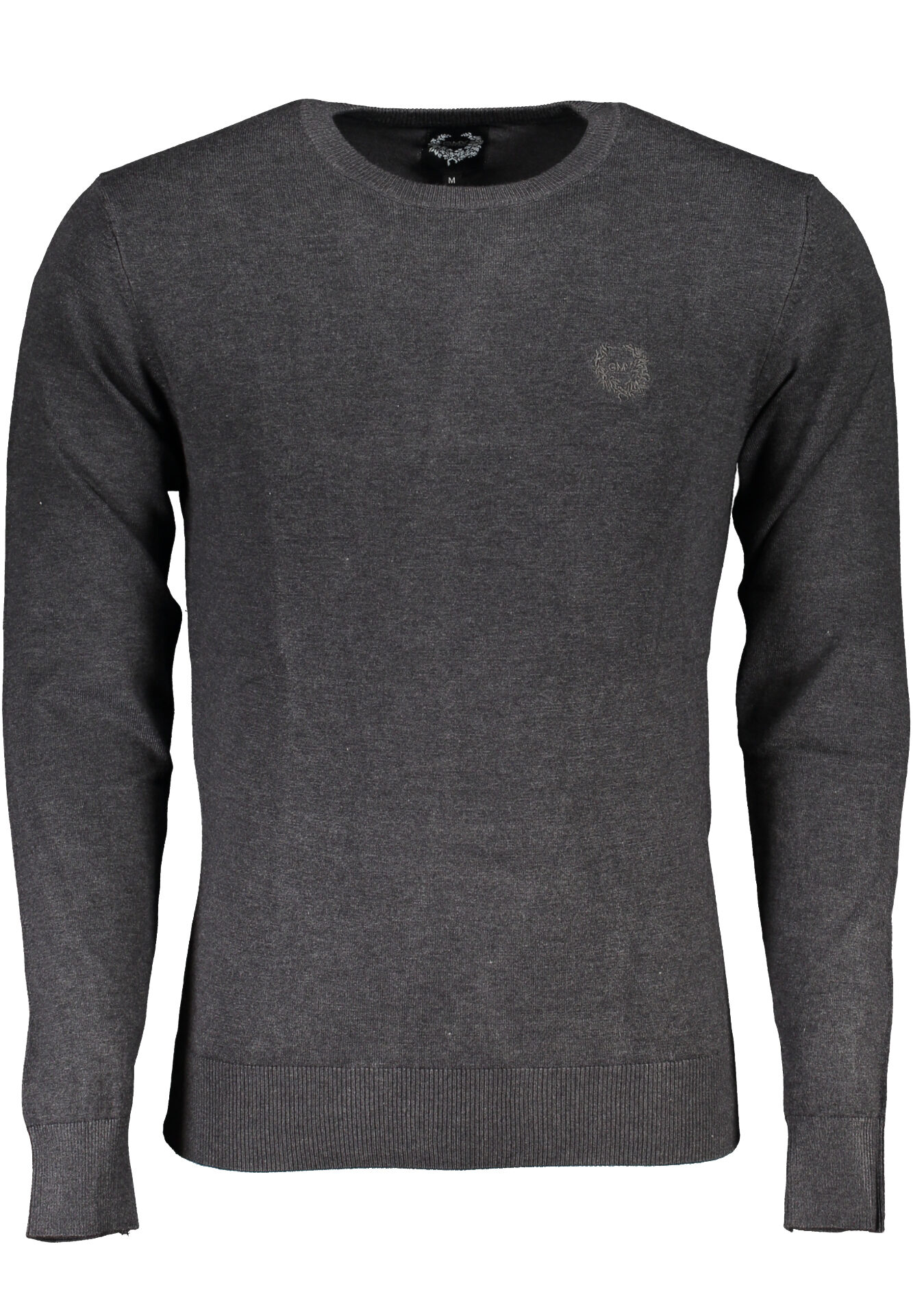 GIAN MARCO VENTURI MEN'S GRAY SWEATER