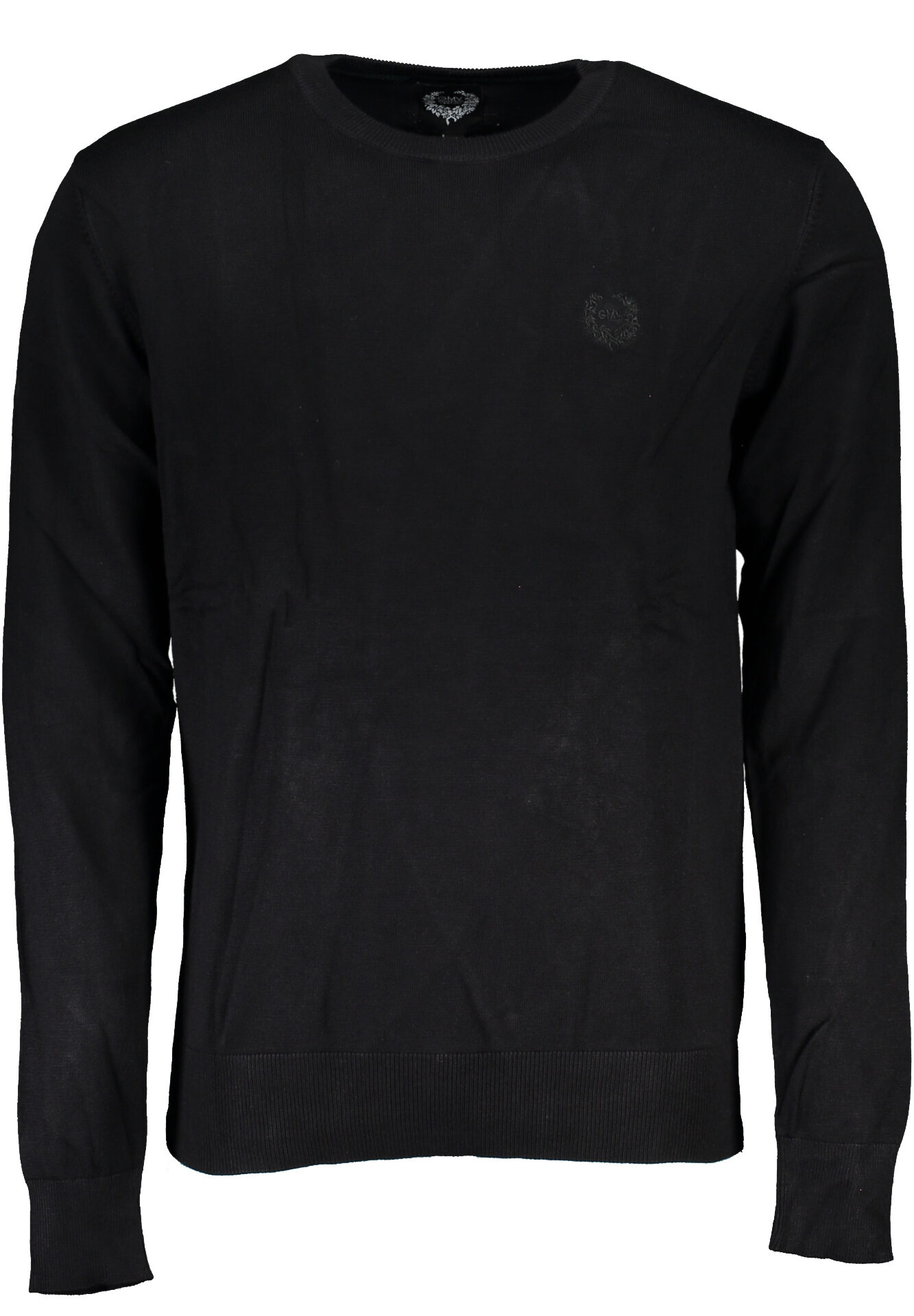 GIAN MARCO VENTURI MEN'S BLACK SWEATER