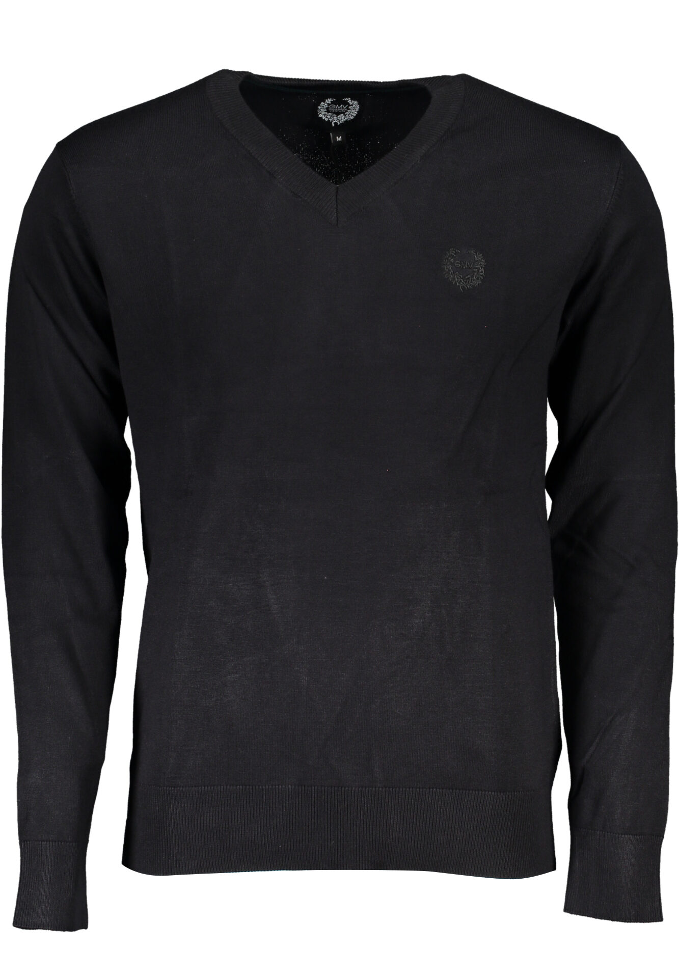 GIAN MARCO VENTURI MEN'S BLACK SWEATER