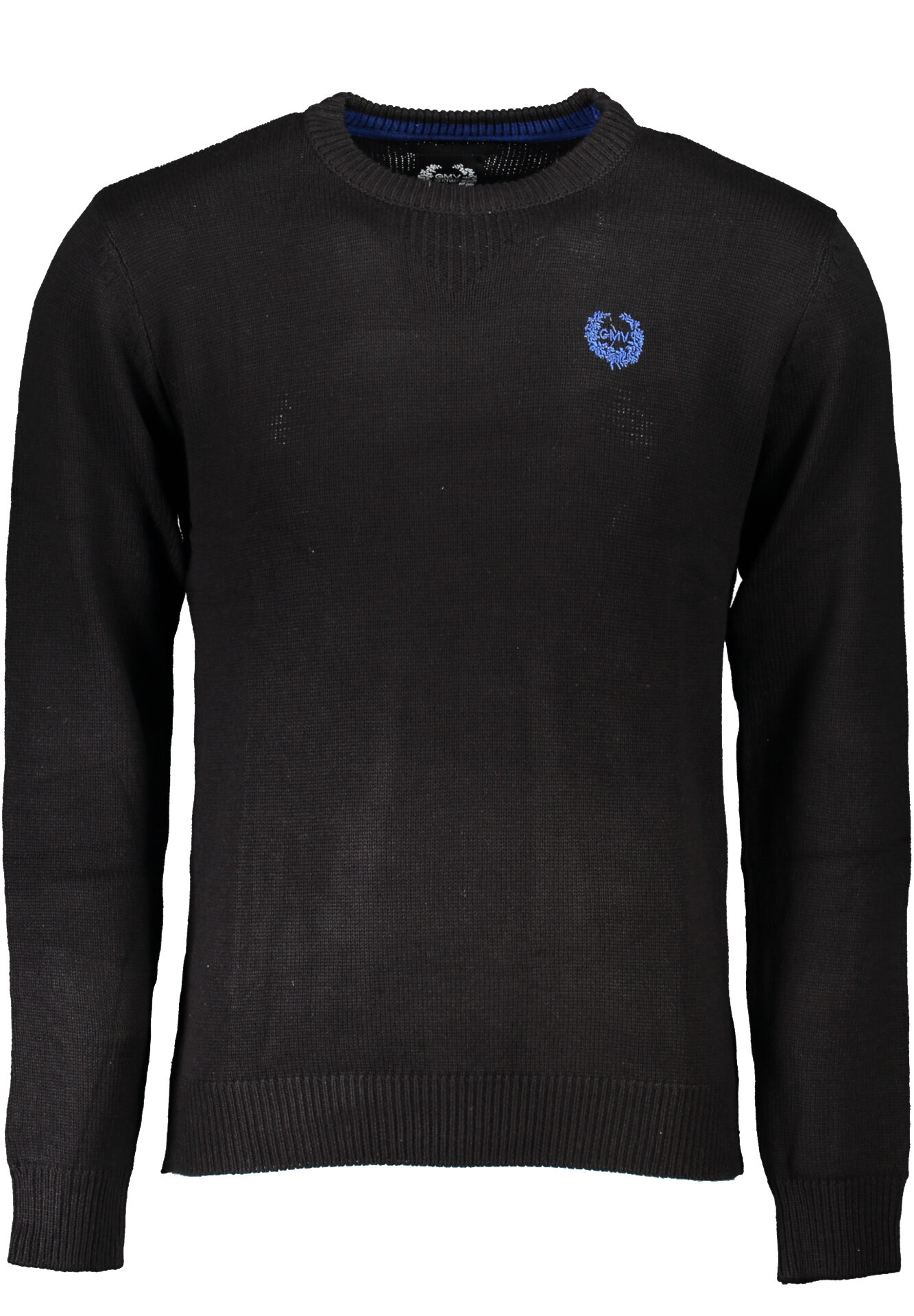 GIAN MARCO VENTURI MEN'S BLACK SWEATER