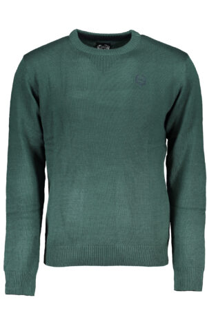 GIAN MARCO VENTURI MEN'S GREEN SWEATER
