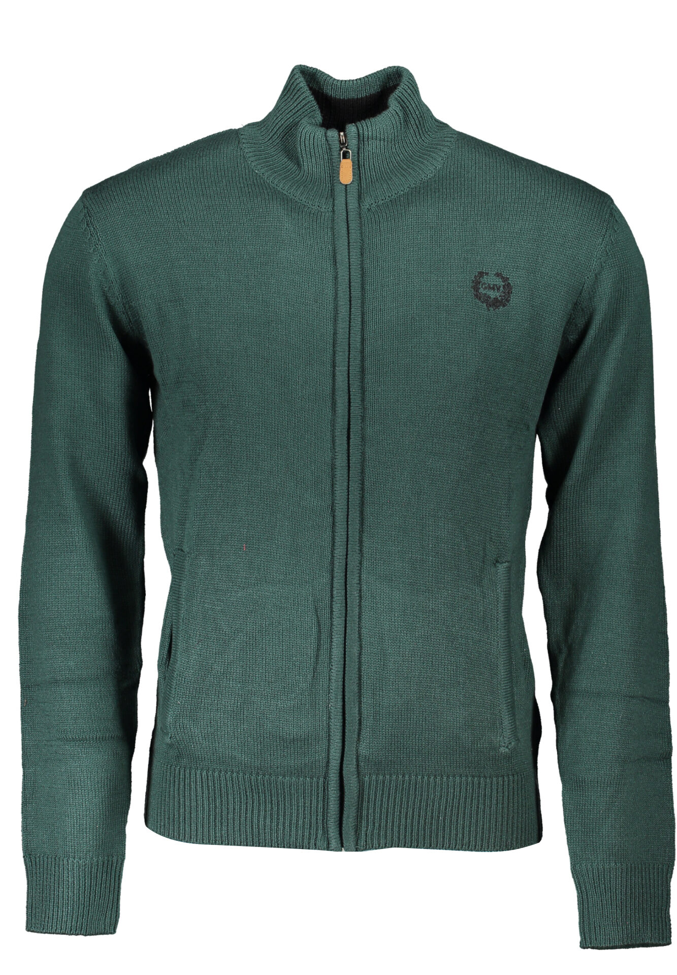 GIAN MARCO VENTURI MEN'S GREEN SWEATER
