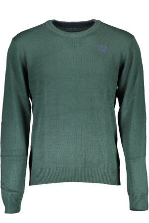 GIAN MARCO VENTURI MEN'S GREEN SWEATER