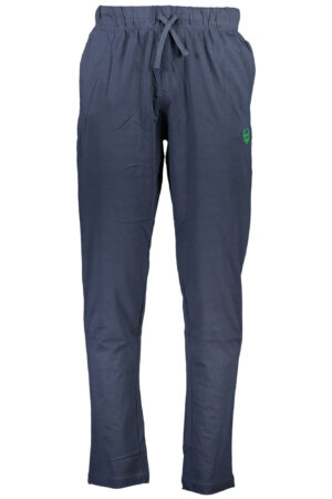 GIAN MARCO VENTURI MEN'S BLUE TROUSERS