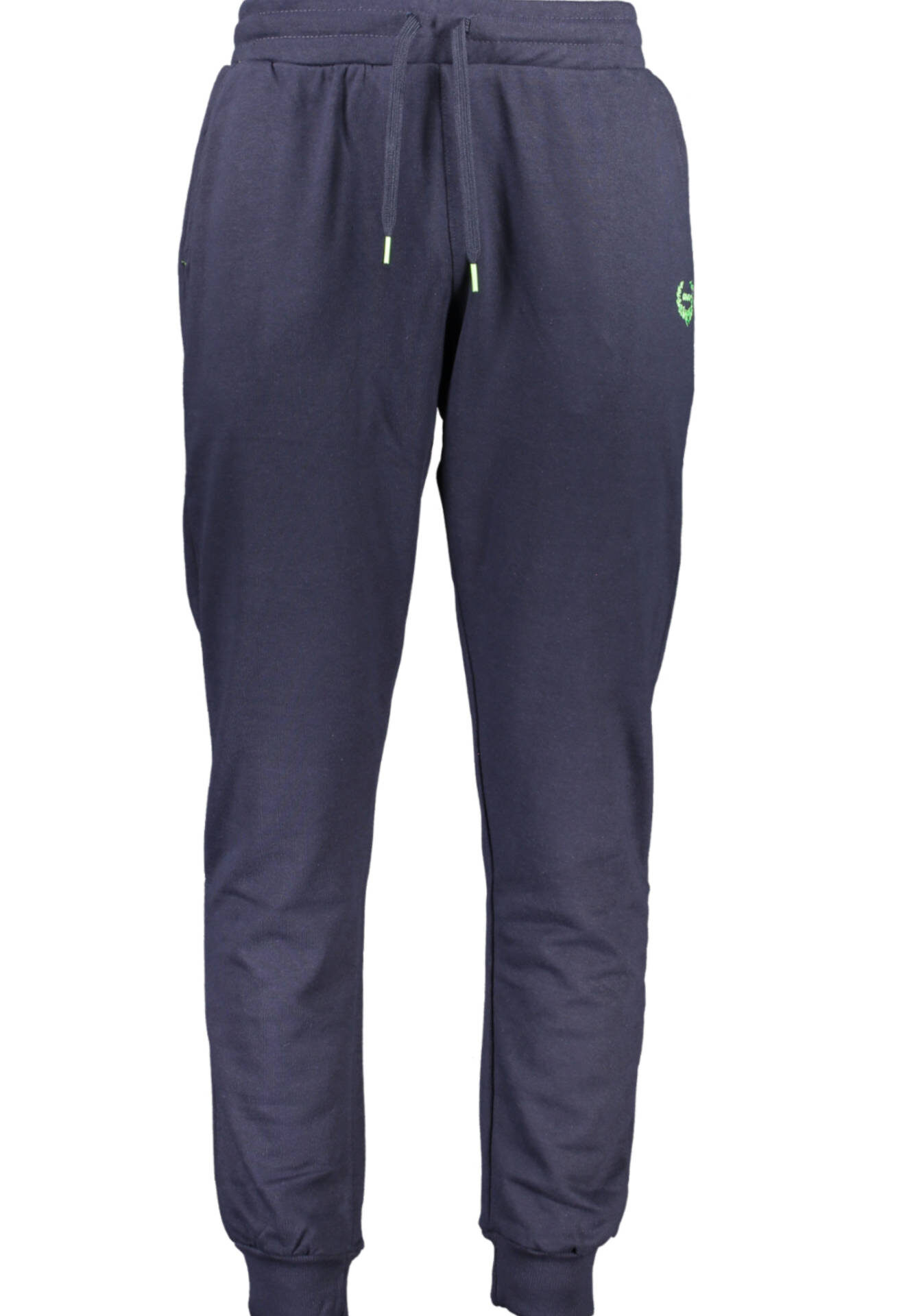 GIAN MARCO VENTURI MEN'S BLUE TROUSERS