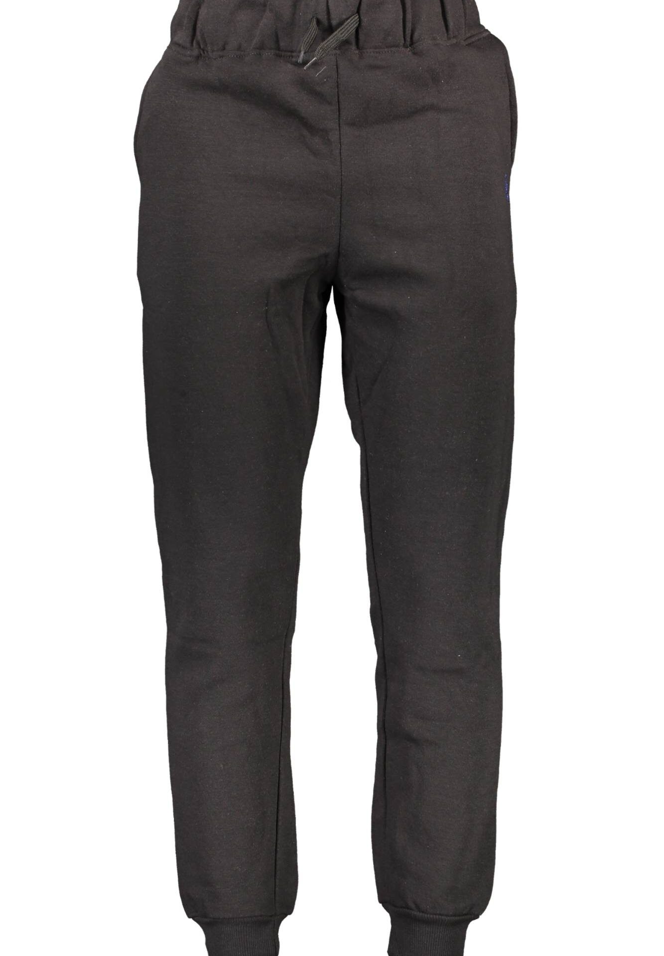 GIAN MARCO VENTURI BLACK MEN'S PANTS