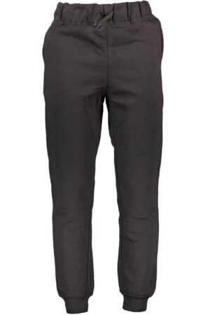 GIAN MARCO VENTURI BLACK MEN'S PANTS