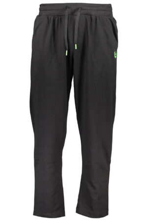 GIAN MARCO VENTURI BLACK MEN'S PANTS